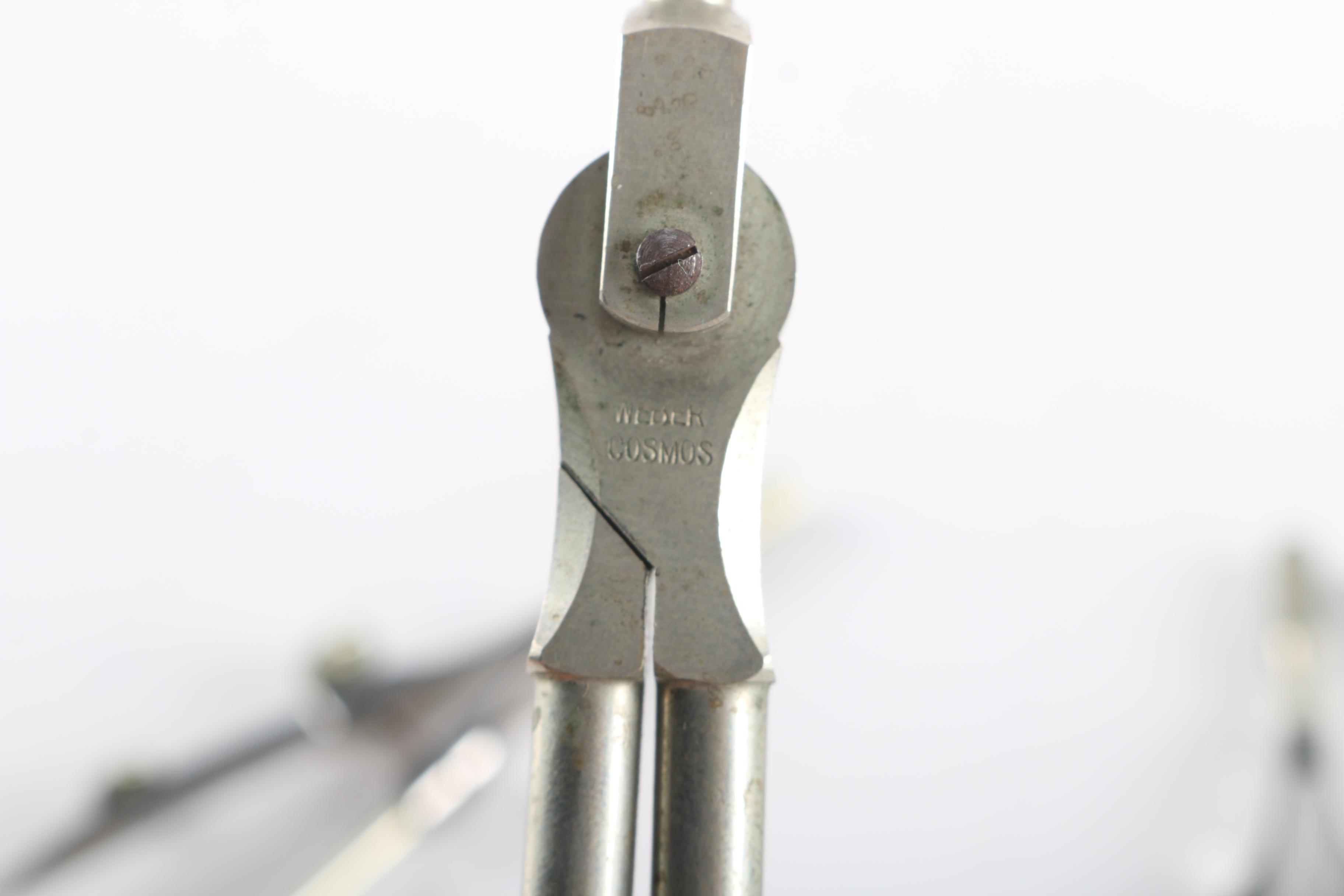 Vintage F. Weber Co. Drafting Set