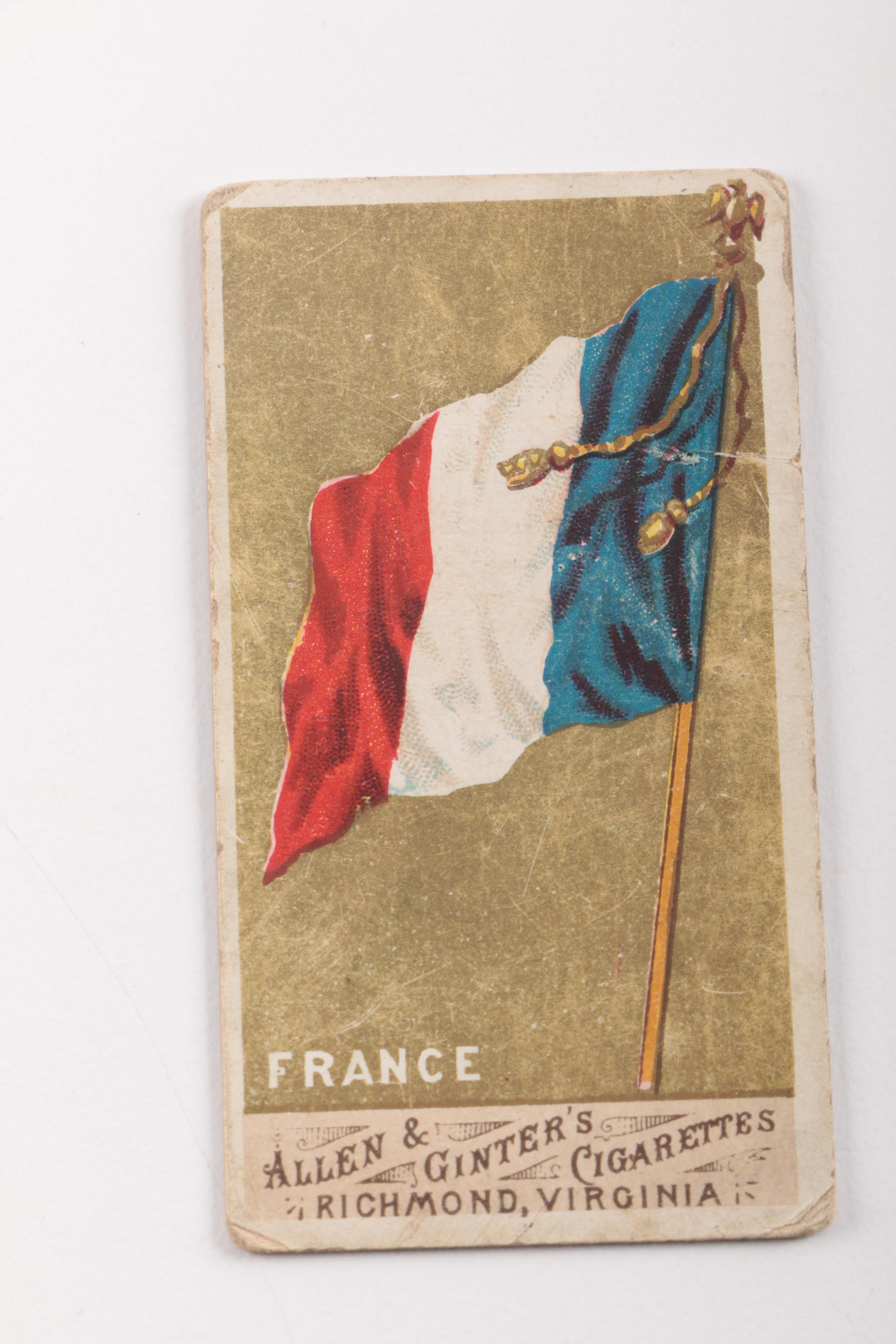 "Allen & Ginter's" Cigarette Advertising Cards