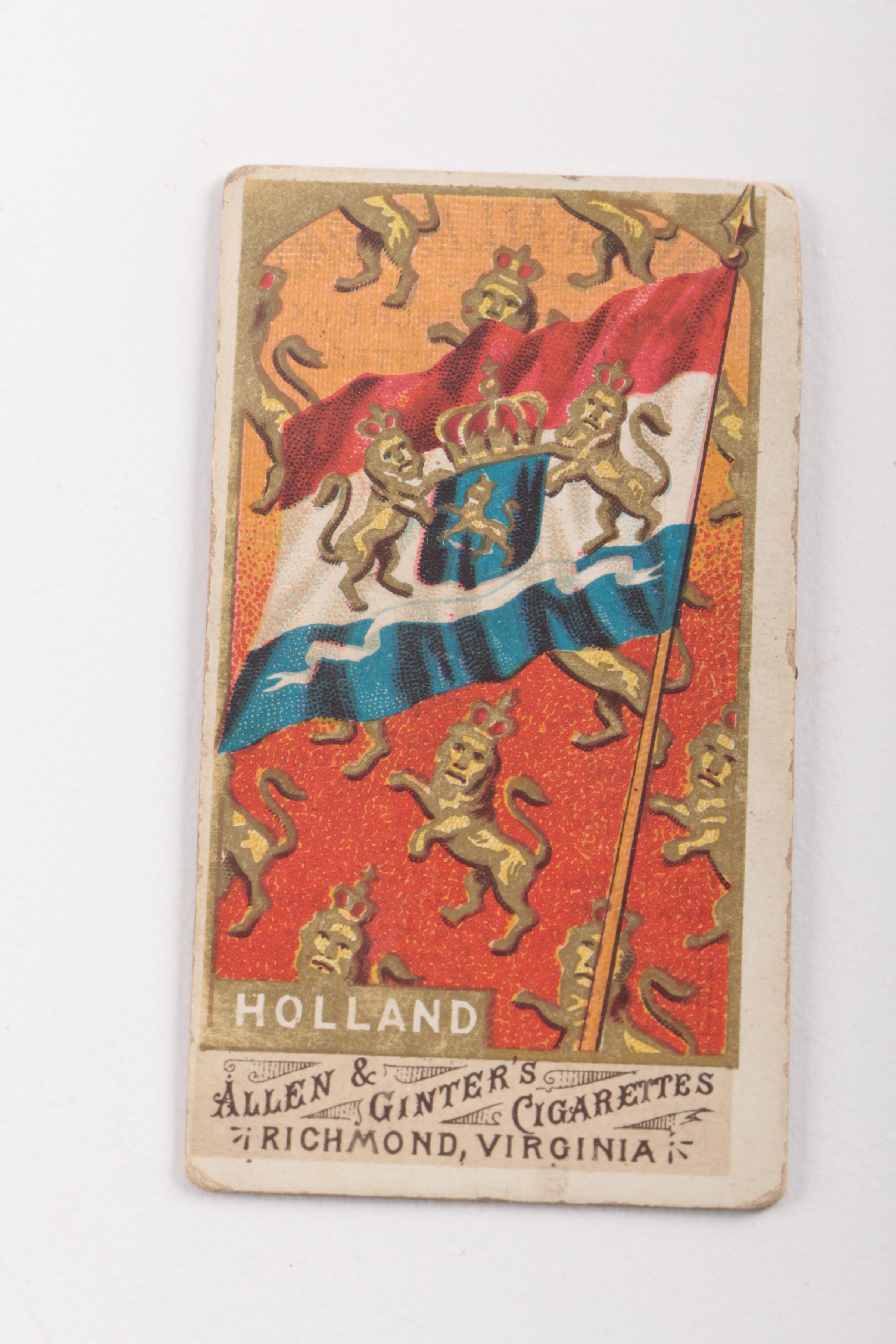 "Allen & Ginter's" Cigarette Advertising Cards