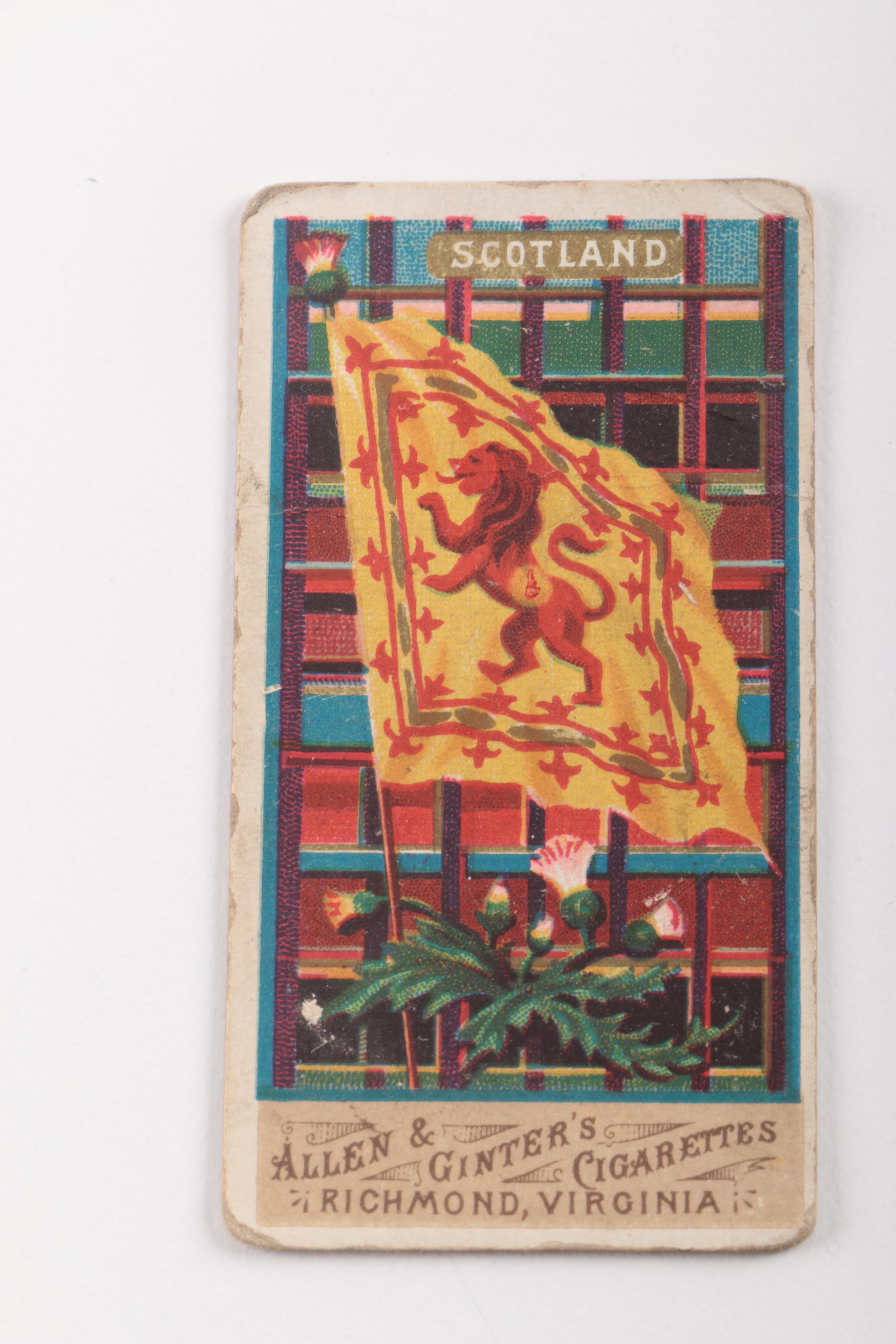 "Allen & Ginter's" Cigarette Advertising Cards