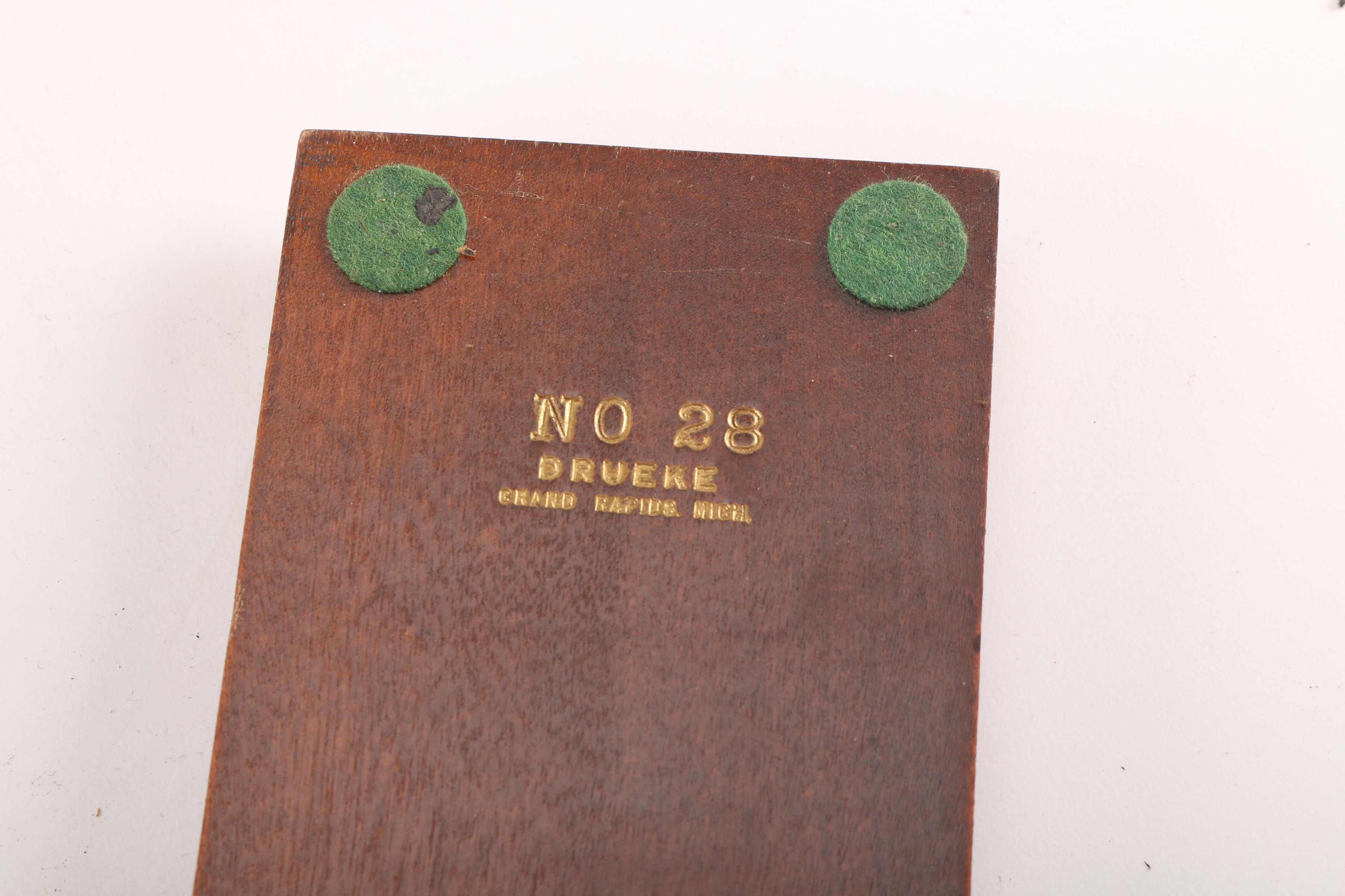 Handmade Dominoes and Drueke Cribbage Board