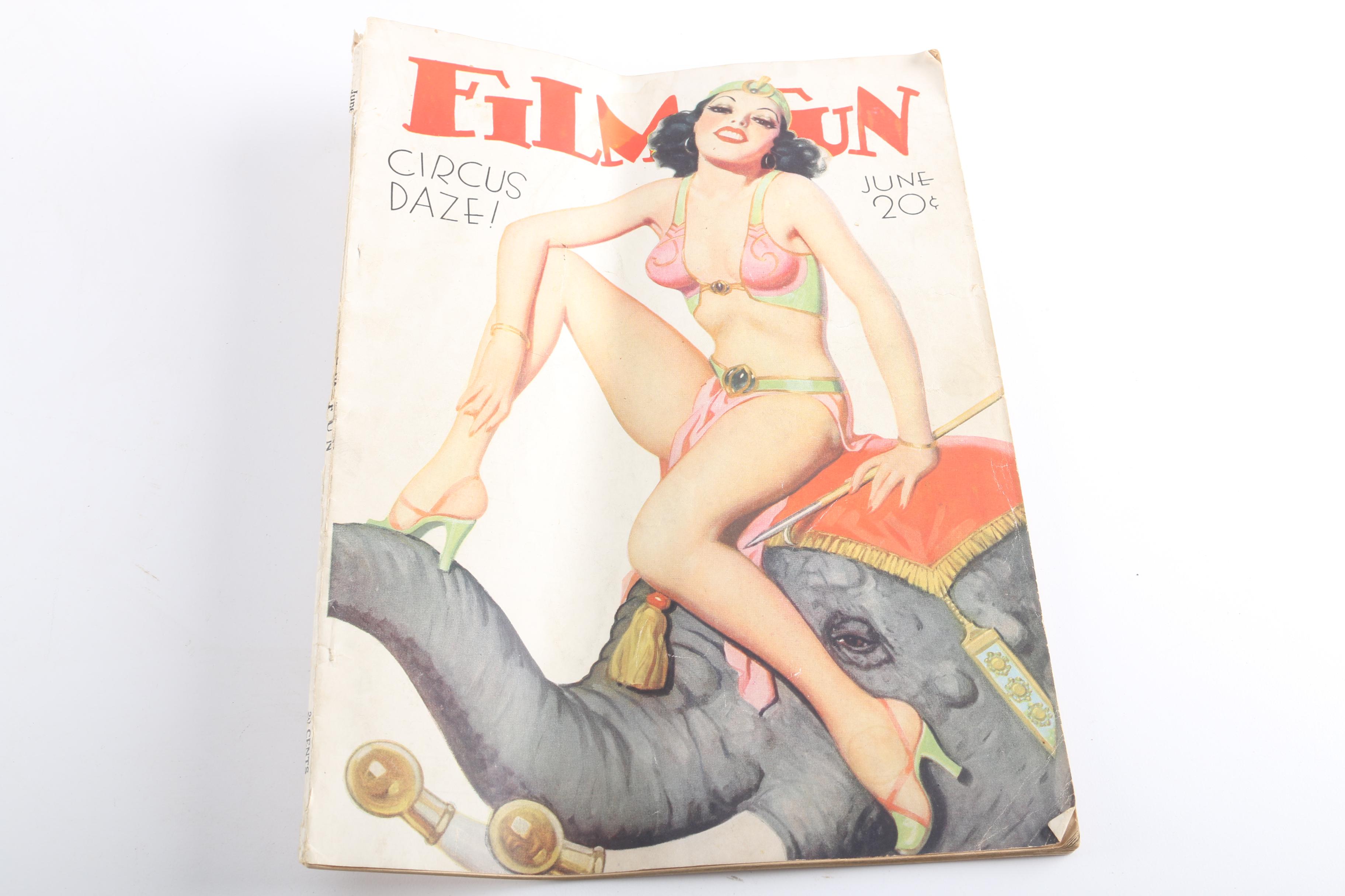 1930s "Film Fun" and "Screen Humor" Magazines