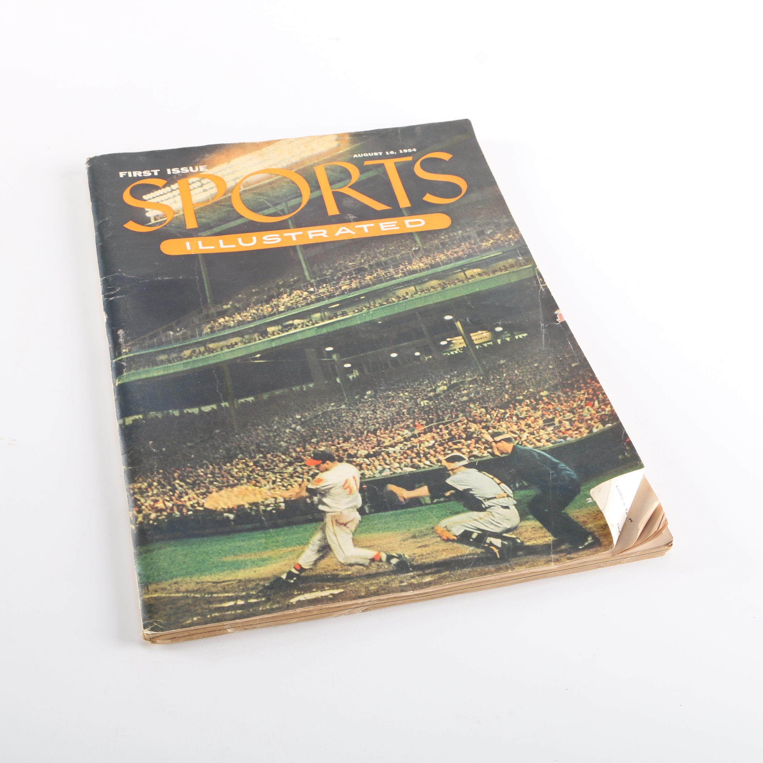 1954 First Issue "Sports Illustrated" Magazine