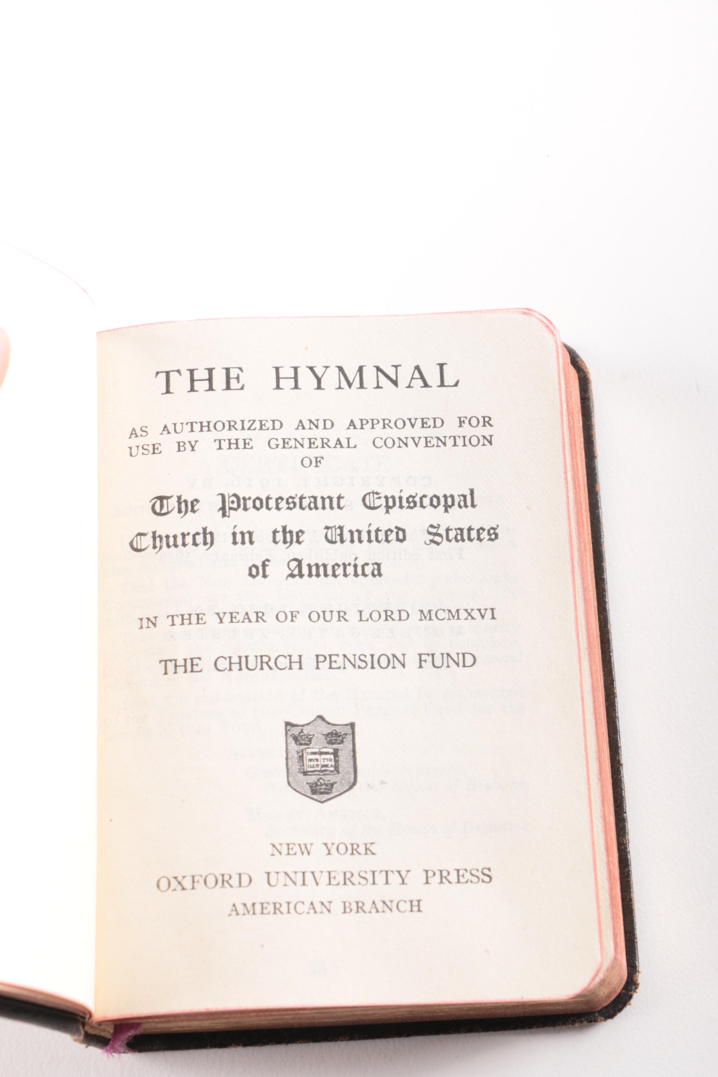 "The New Testament" and "Common Prayer" Book