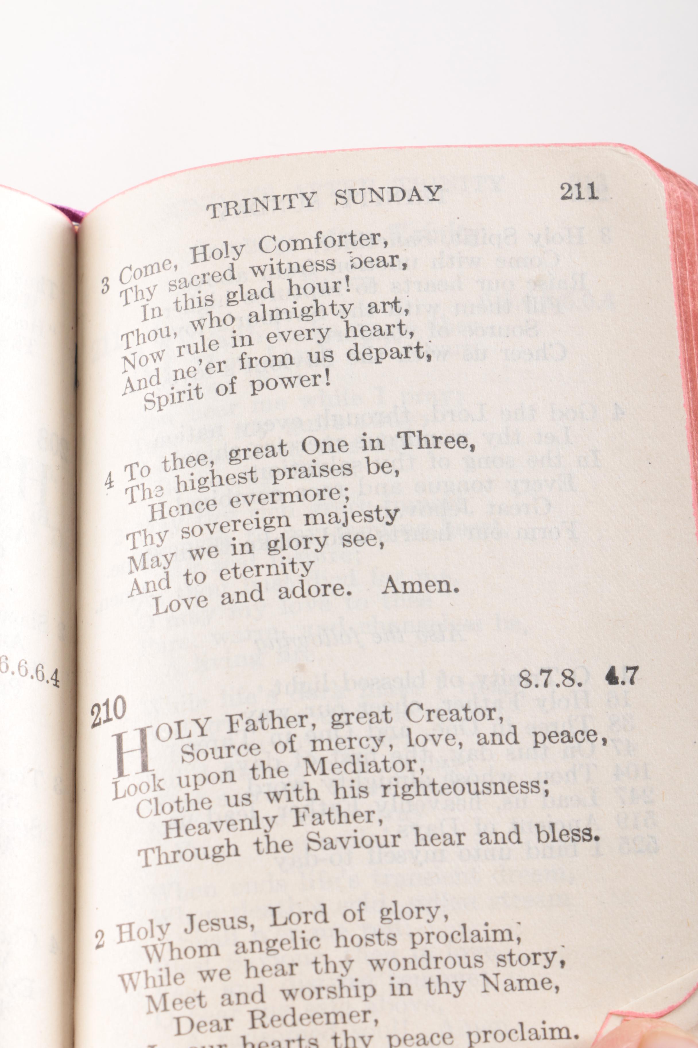 "The New Testament" and "Common Prayer" Book