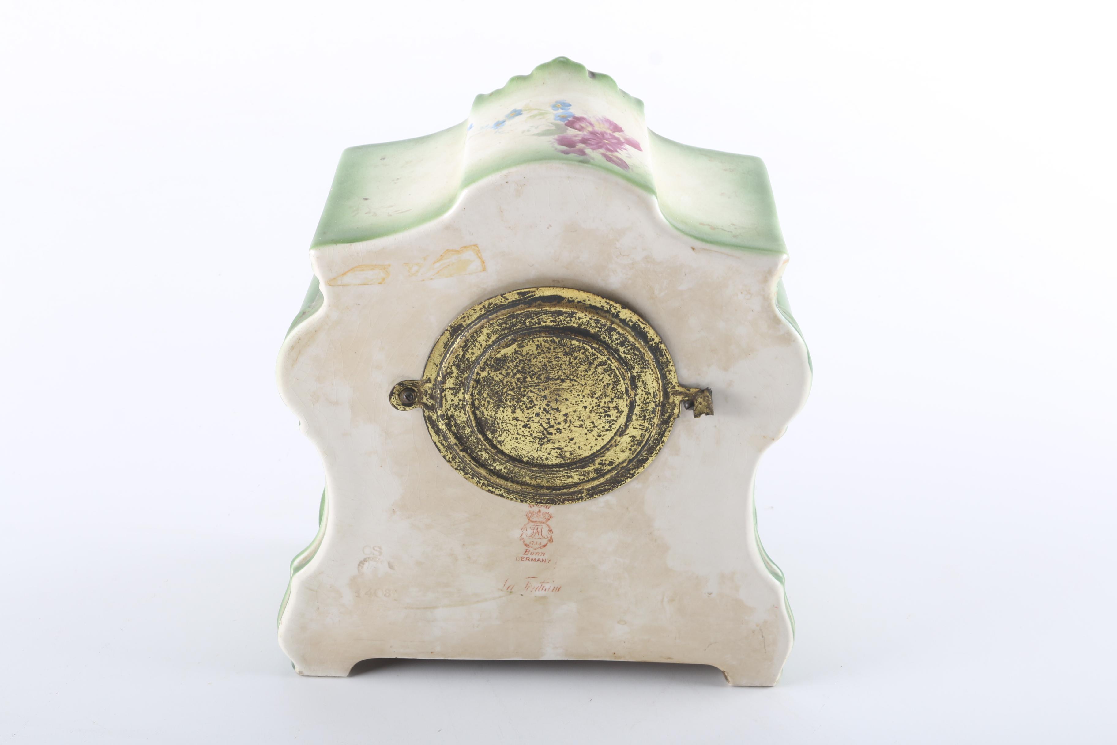 Royal Bonn "La Teste" Mantle Clock