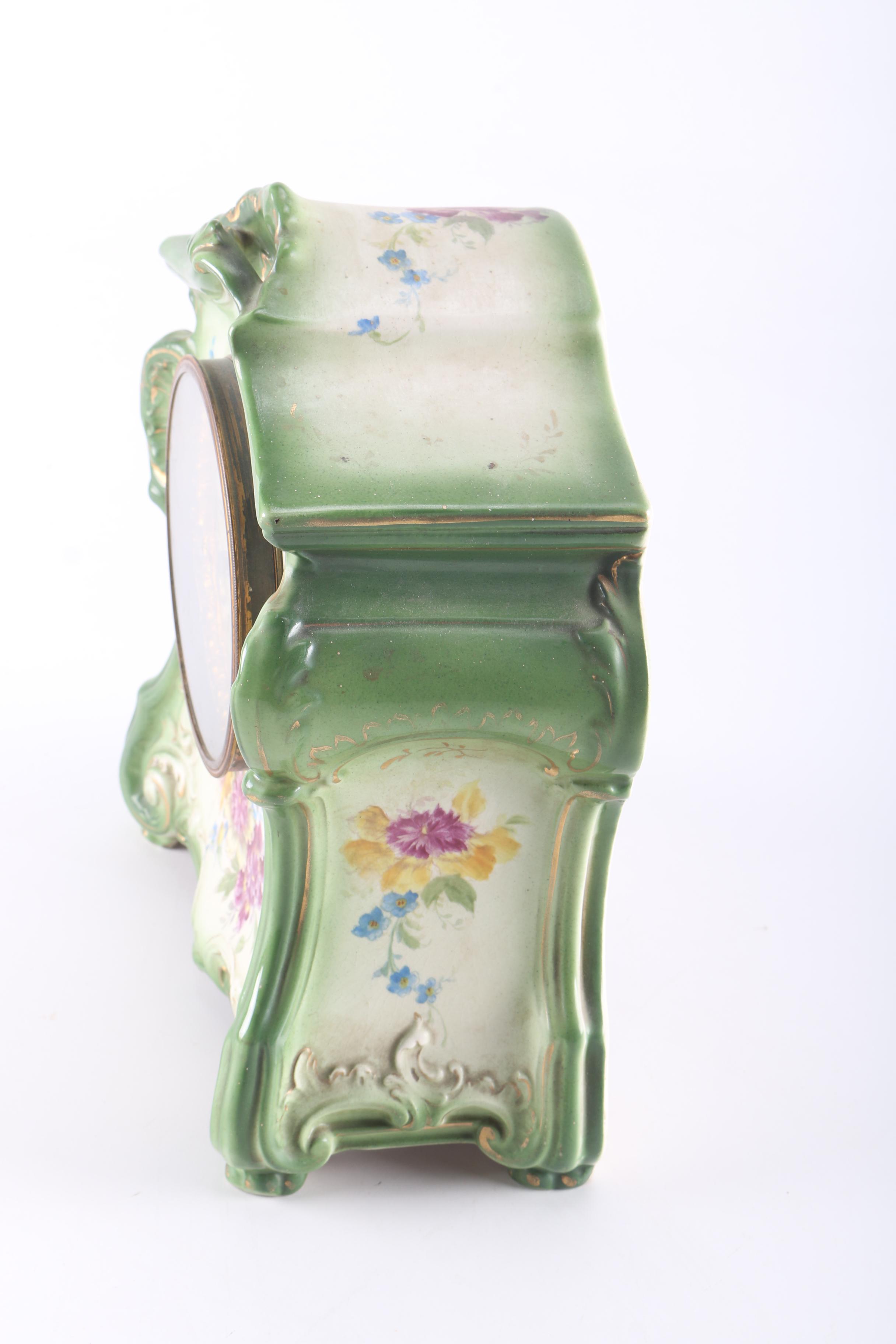 Royal Bonn "La Teste" Mantle Clock