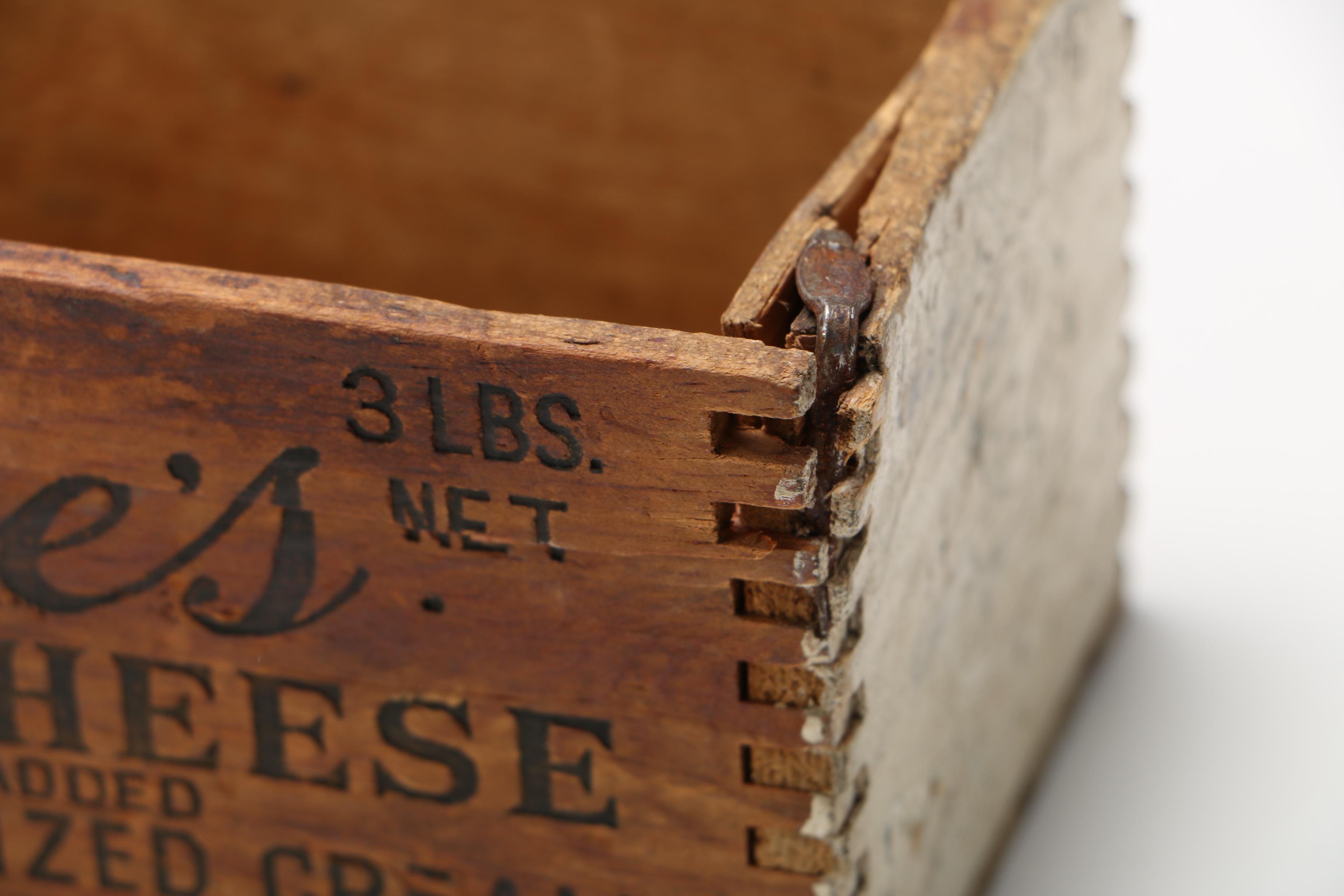 Decorative Items Featuring Breakstone's Cream Cheese Box