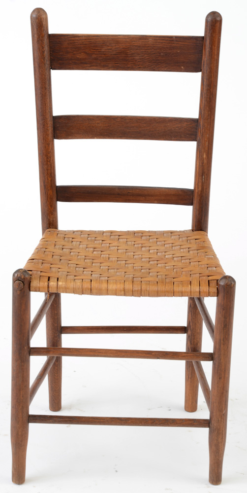 Antique Rush Seat Side Chair