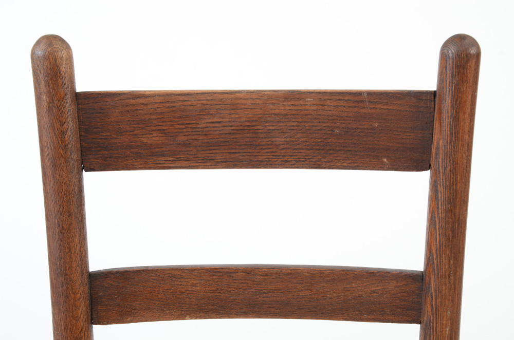 Antique Rush Seat Side Chair