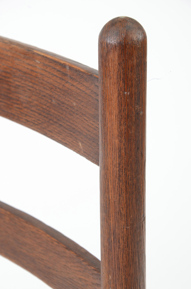 Antique Rush Seat Side Chair