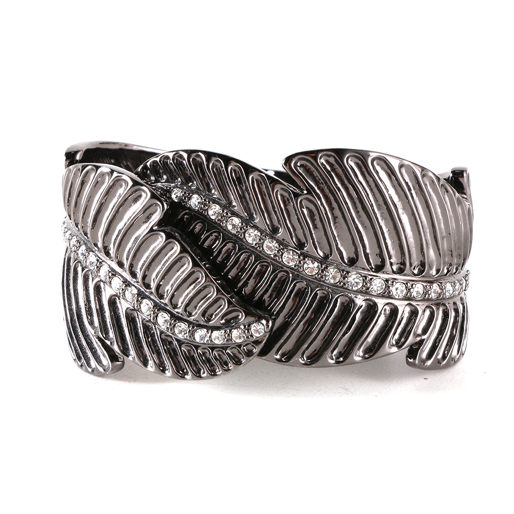 Kennith Jay Lane Hinged Bangle Bracelet