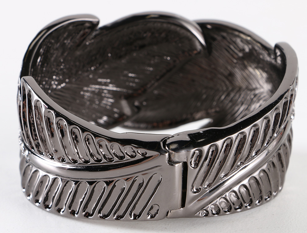 Kennith Jay Lane Hinged Bangle Bracelet