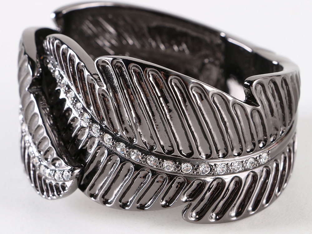 Kennith Jay Lane Hinged Bangle Bracelet