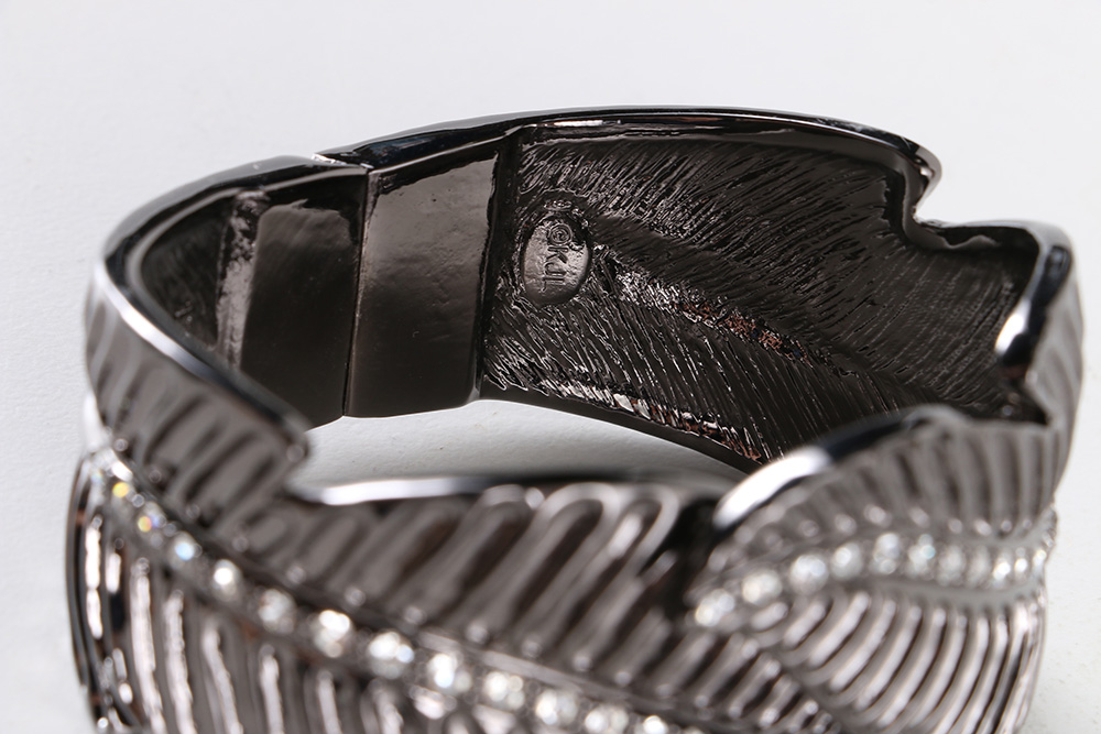 Kennith Jay Lane Hinged Bangle Bracelet