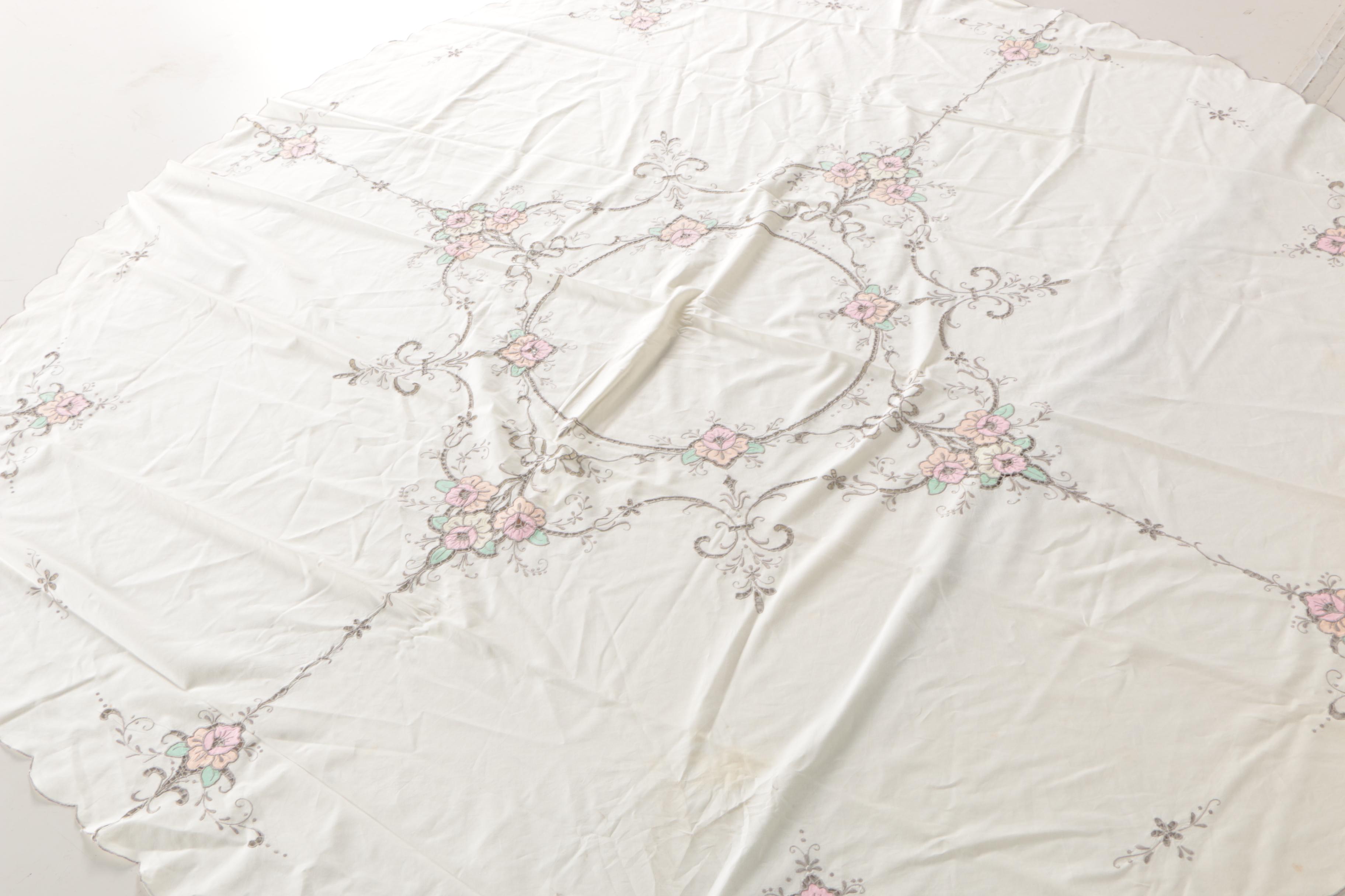 Floral Tablecloth