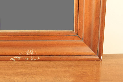 Vintage Seven-Drawer Dresser With Mirror by Sumter Cabinet Co.