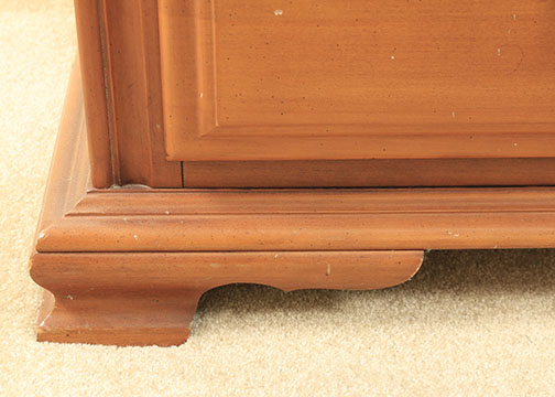 Vintage Seven-Drawer Dresser With Mirror by Sumter Cabinet Co.