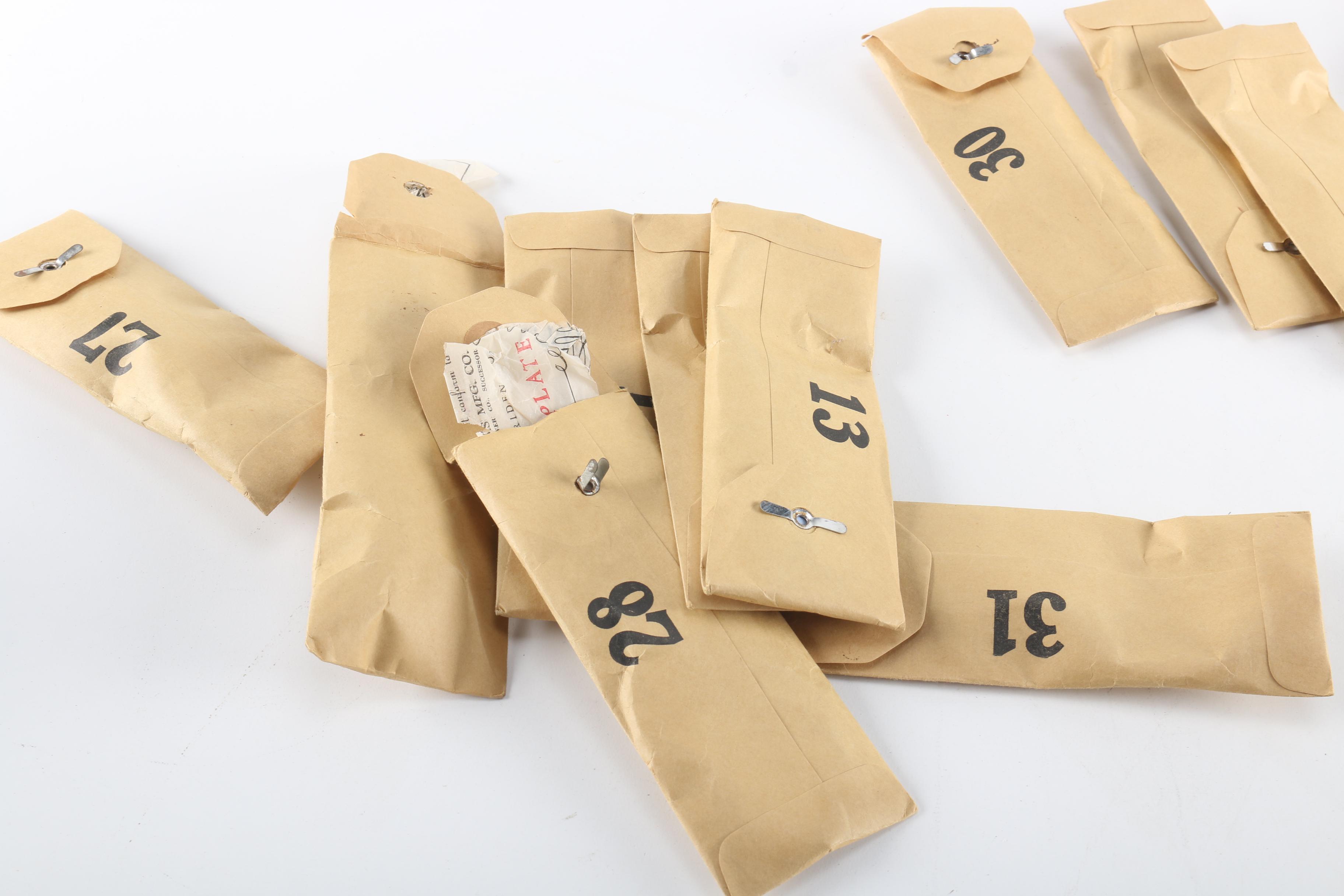 Wm. Roger Mfg. Co. Silver Plate Presidential Spoons