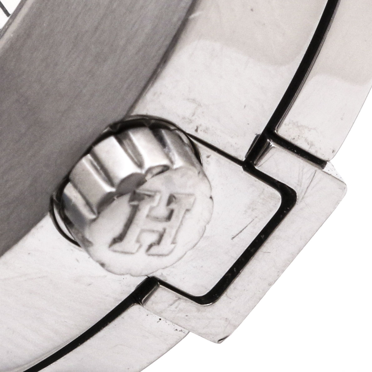 Hermes “Nomade” Stainless Steel Automatic Watch With Compass