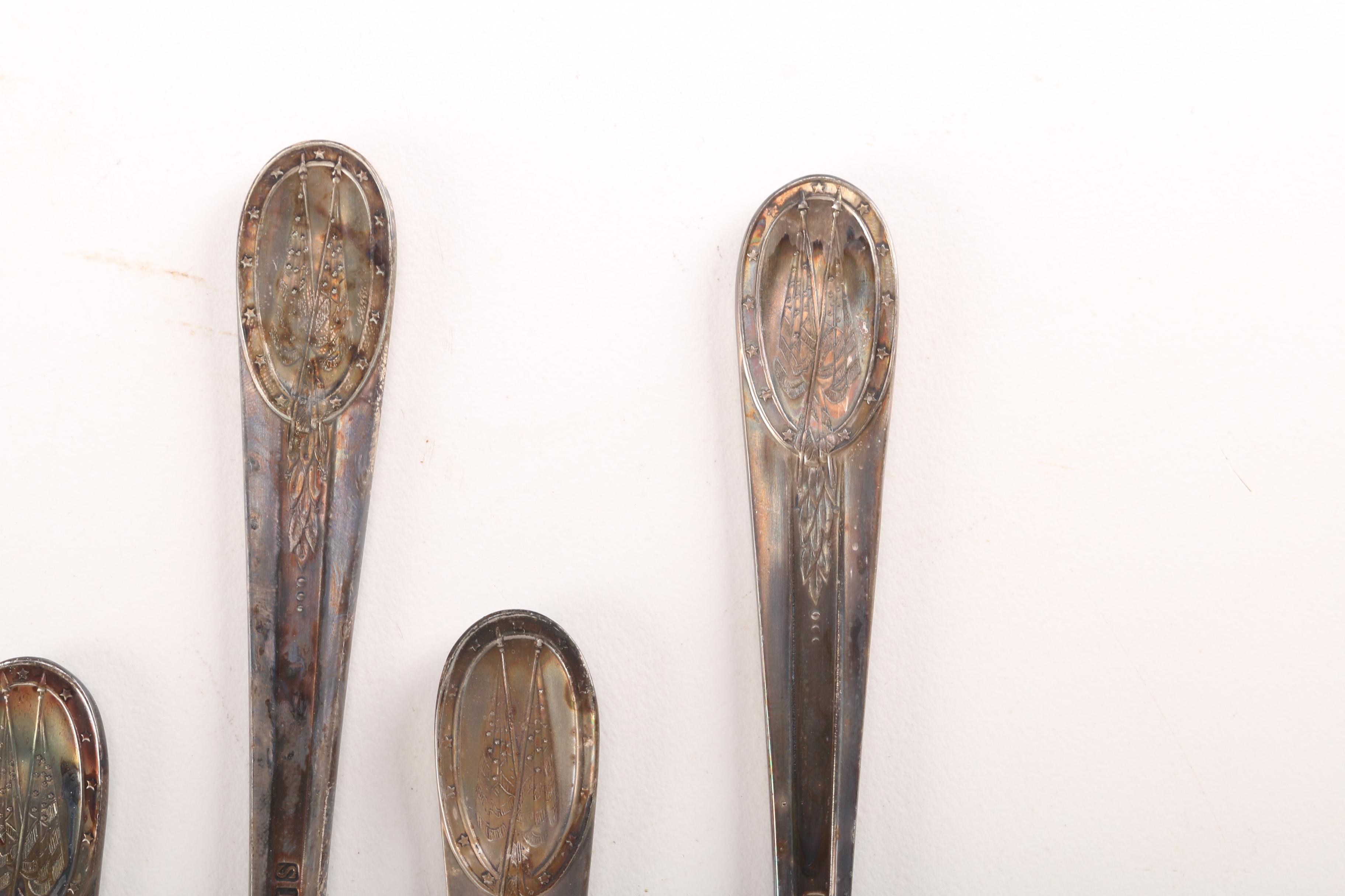 Wm. Roger Mfg. Co. Silver Plate Presidential Spoons