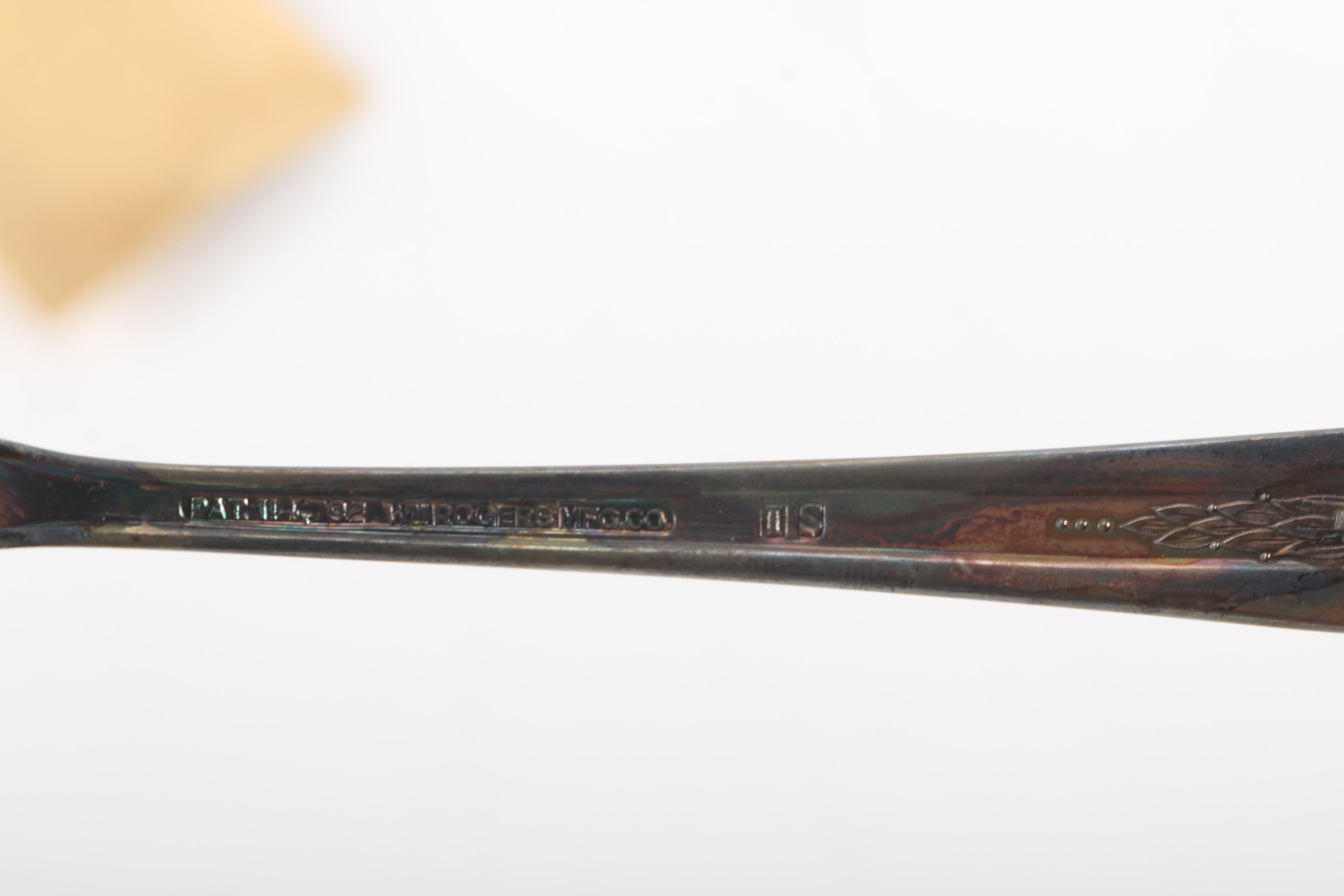 Wm. Roger Mfg. Co. Silver Plate Presidential Spoons