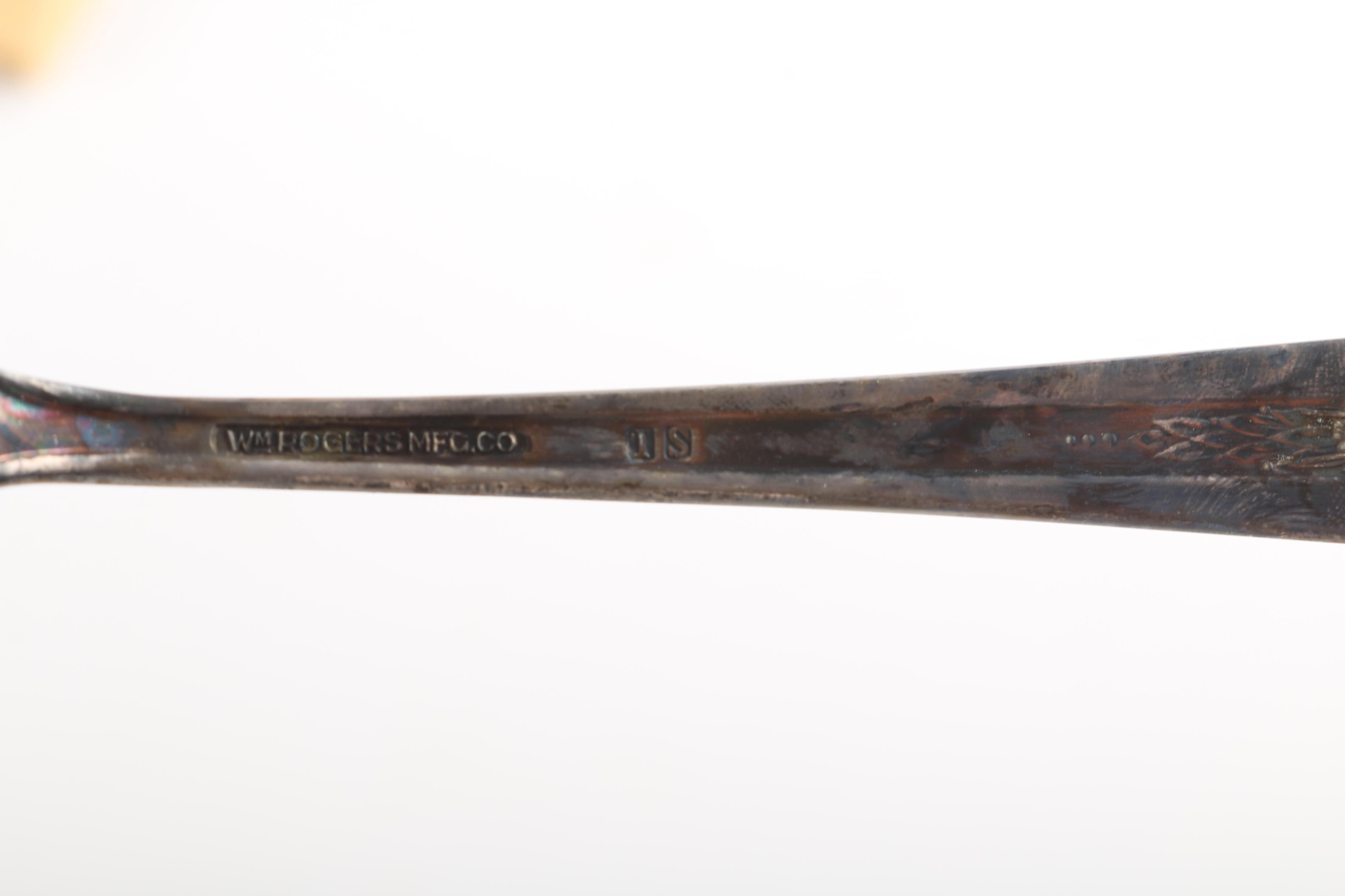 Wm. Roger Mfg. Co. Silver Plate Presidential Spoons