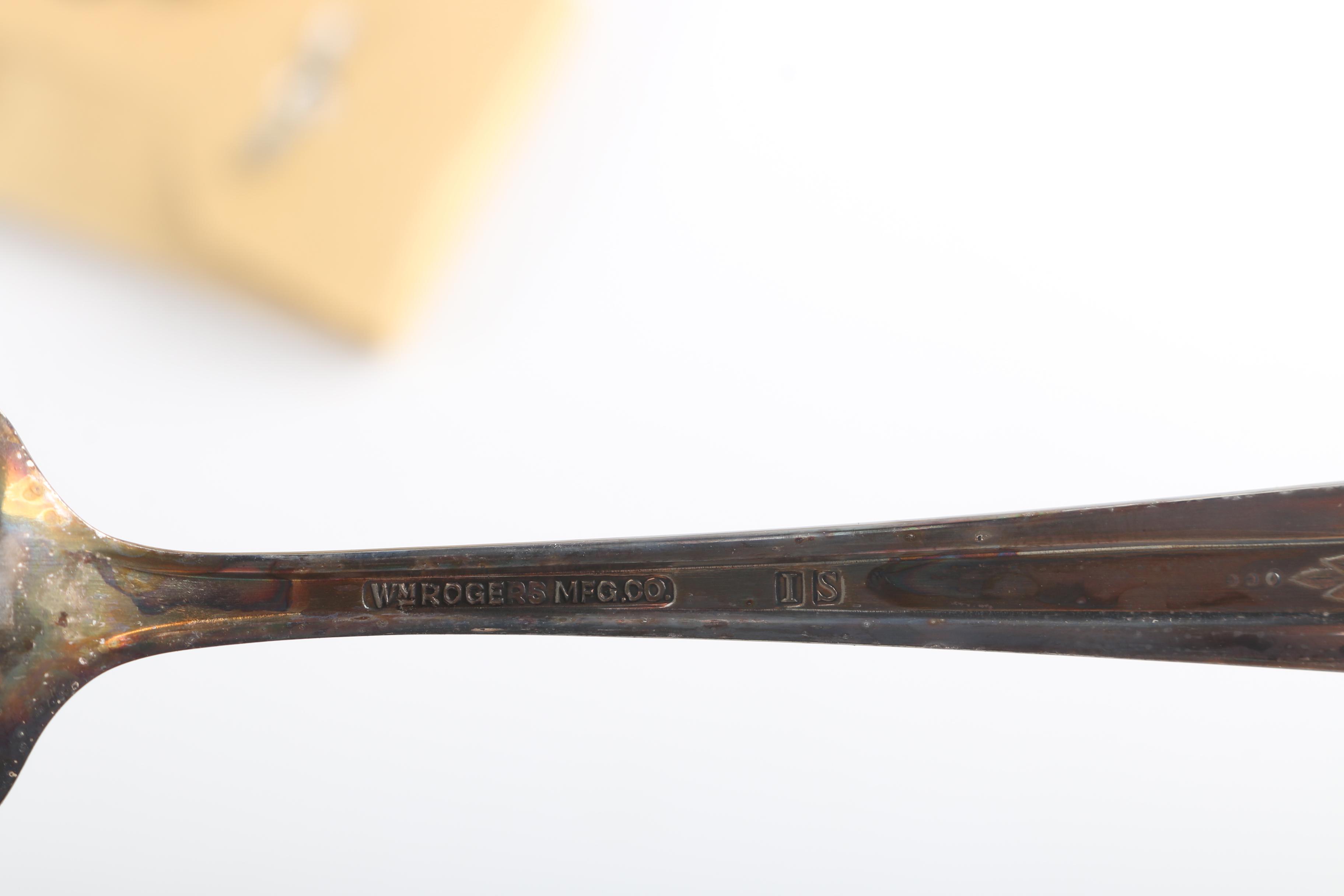 Wm. Roger Mfg. Co. Silver Plate Presidential Spoons