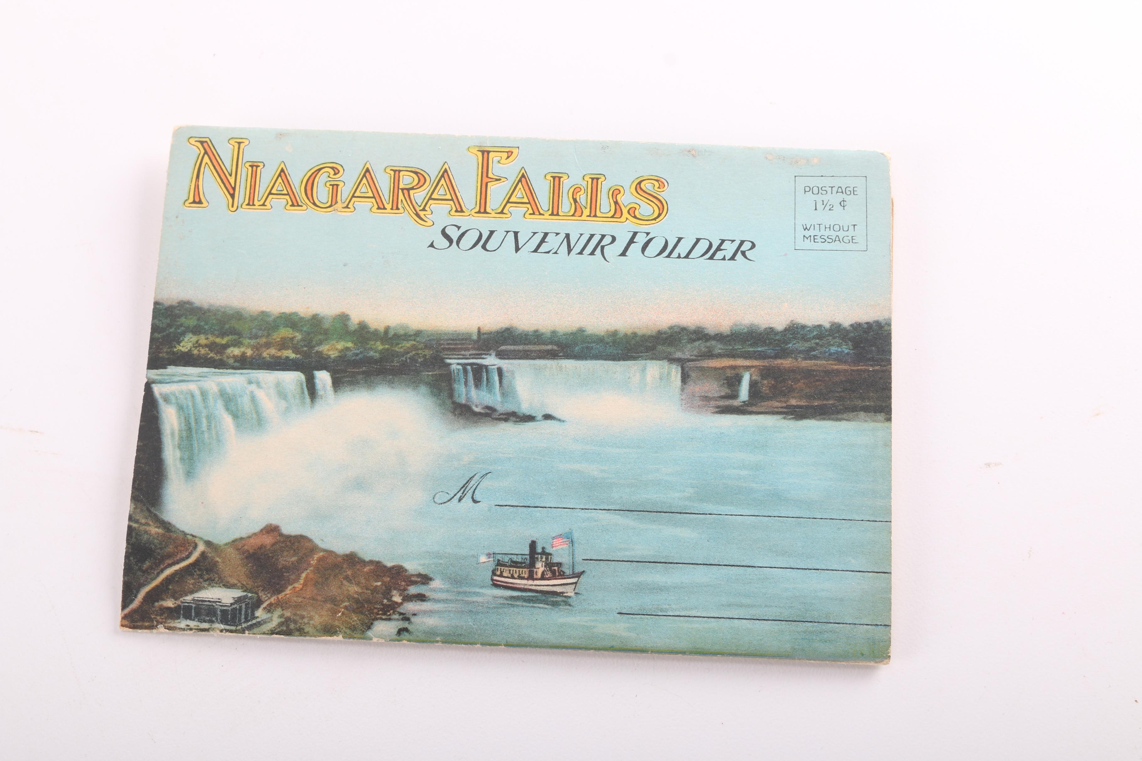 Niagara Falls Souvenir Folder