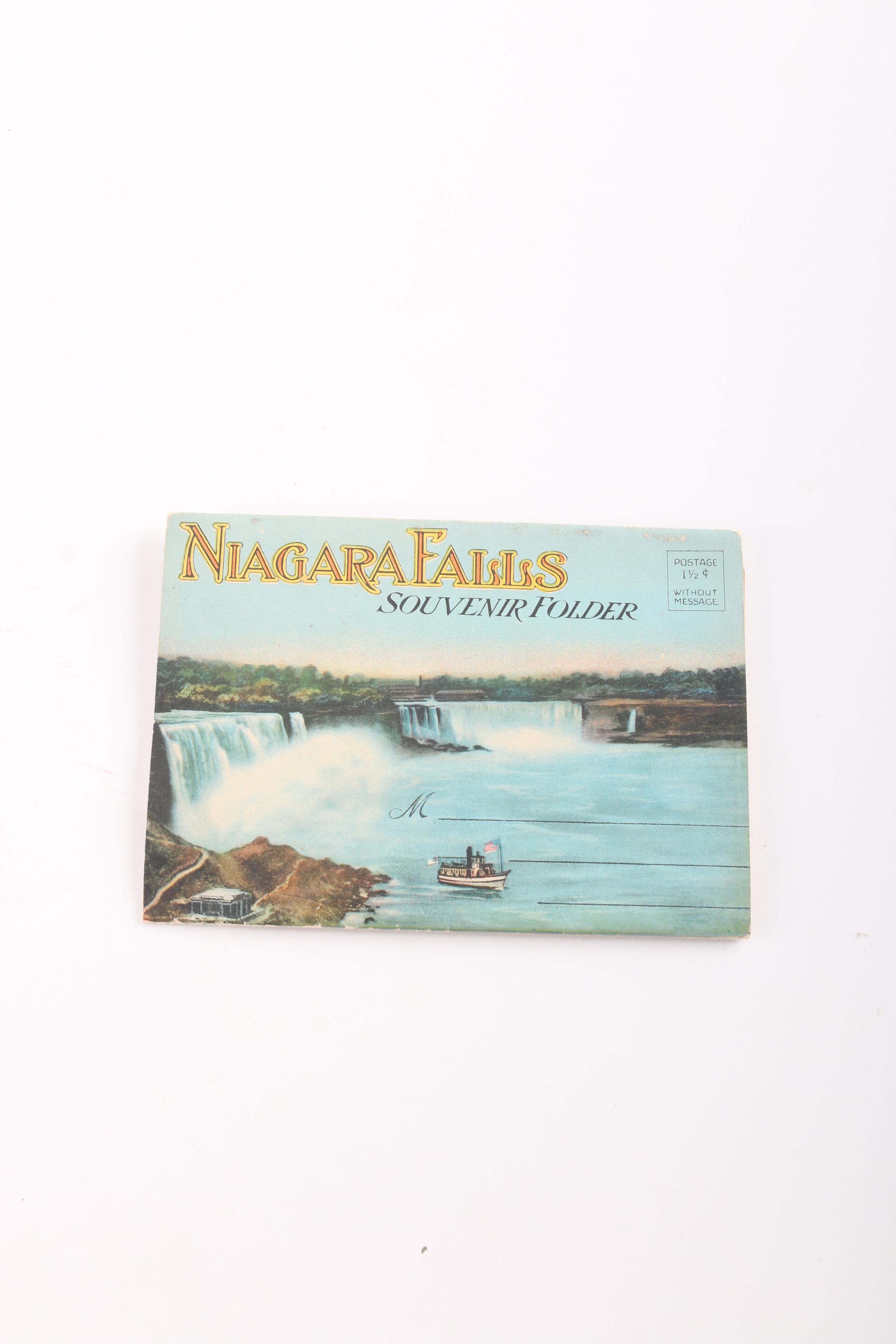 Niagara Falls Souvenir Folder