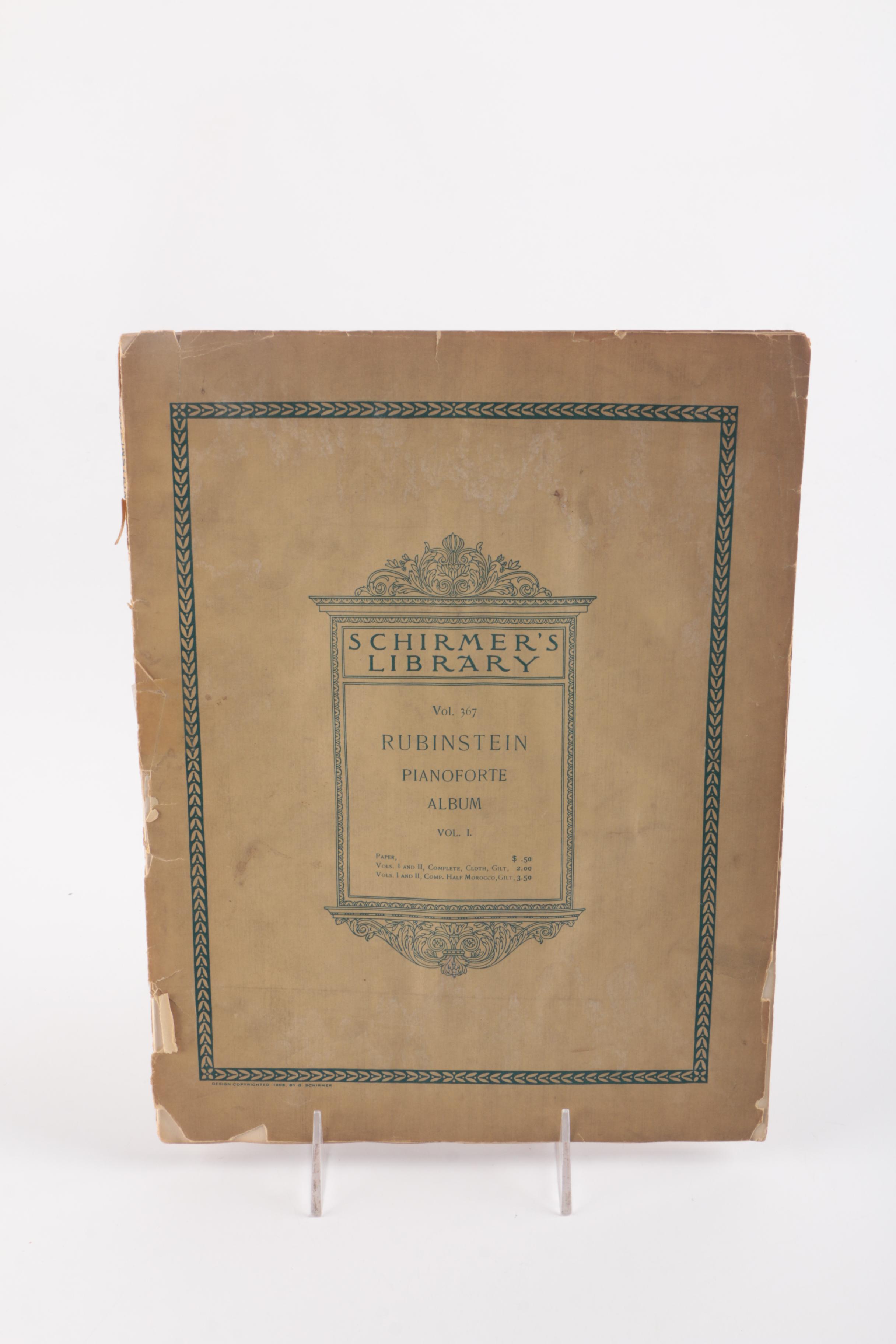 Haydn, Chopin, Other Vintage and Antique Songbooks