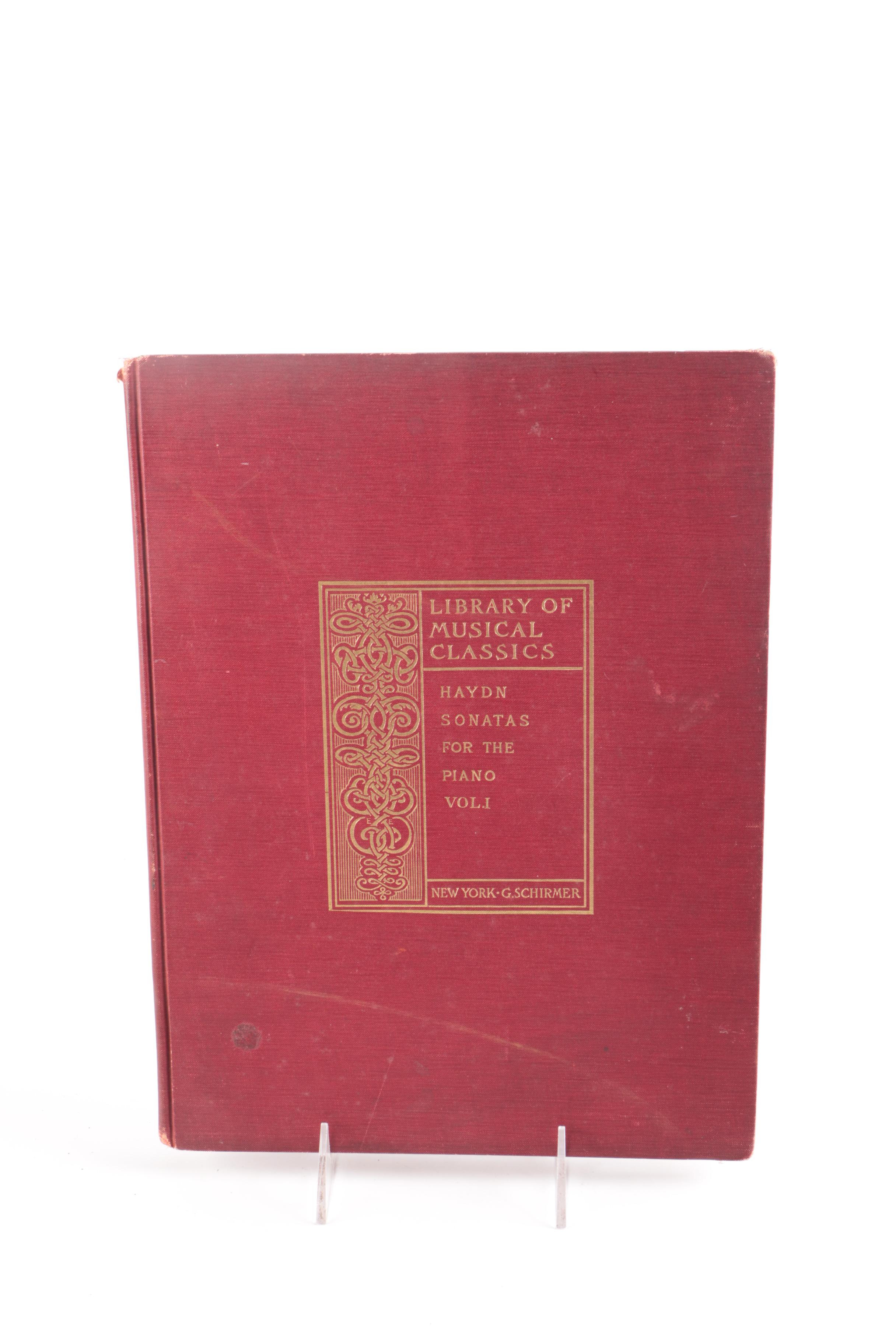 Haydn, Chopin, Other Vintage and Antique Songbooks