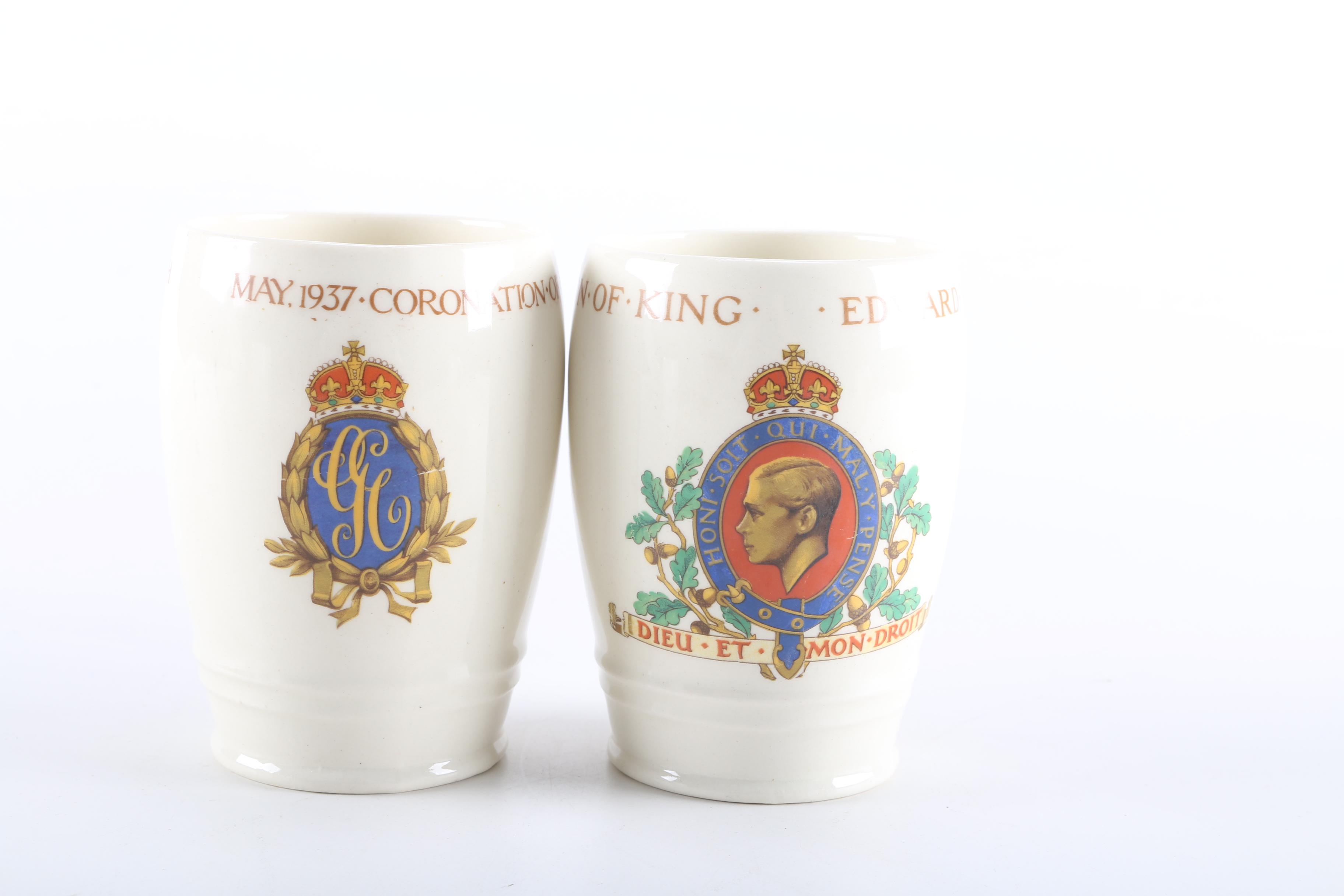 Vintage Coronation Mugs and Cups