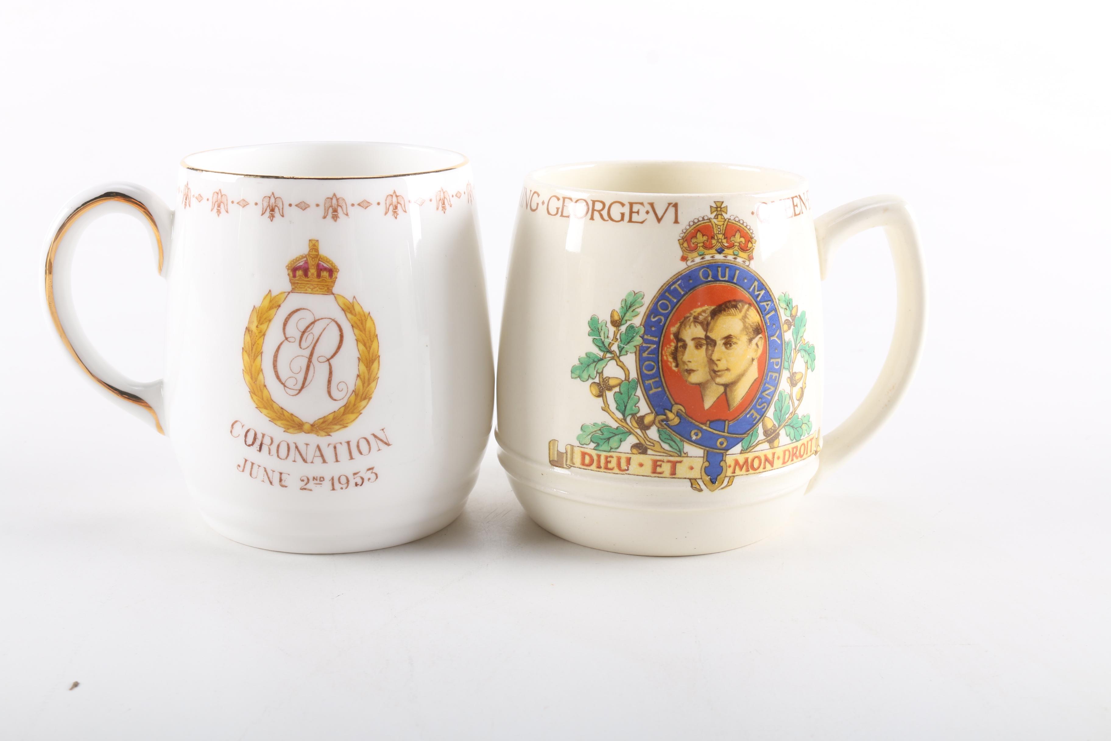 Vintage Coronation Mugs and Cups