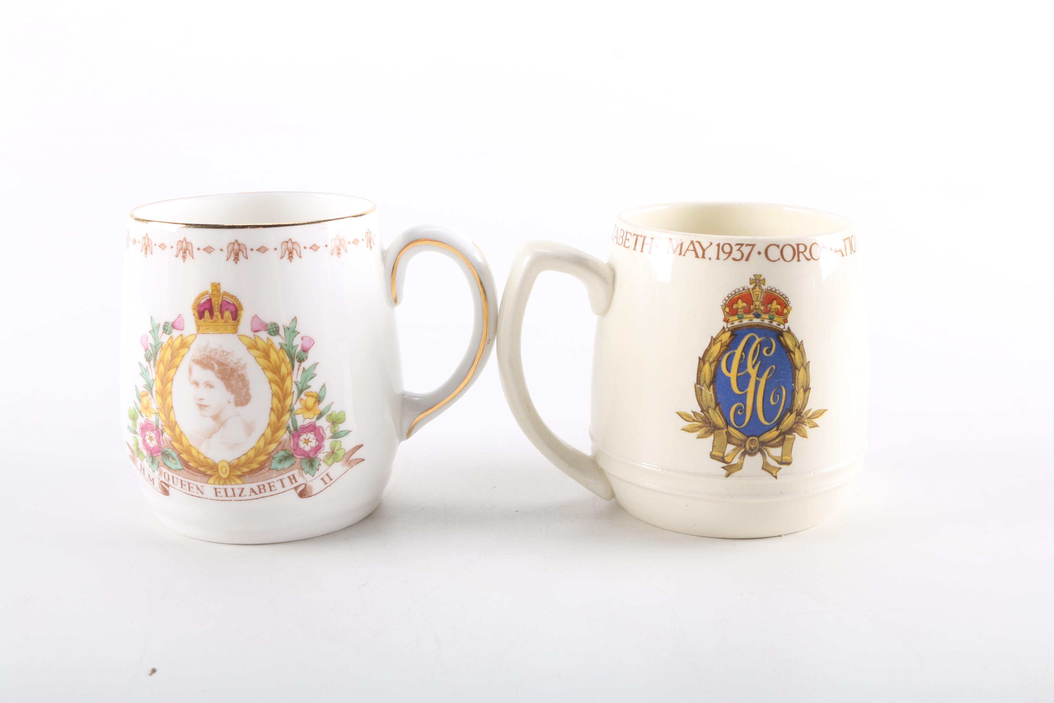 Vintage Coronation Mugs and Cups