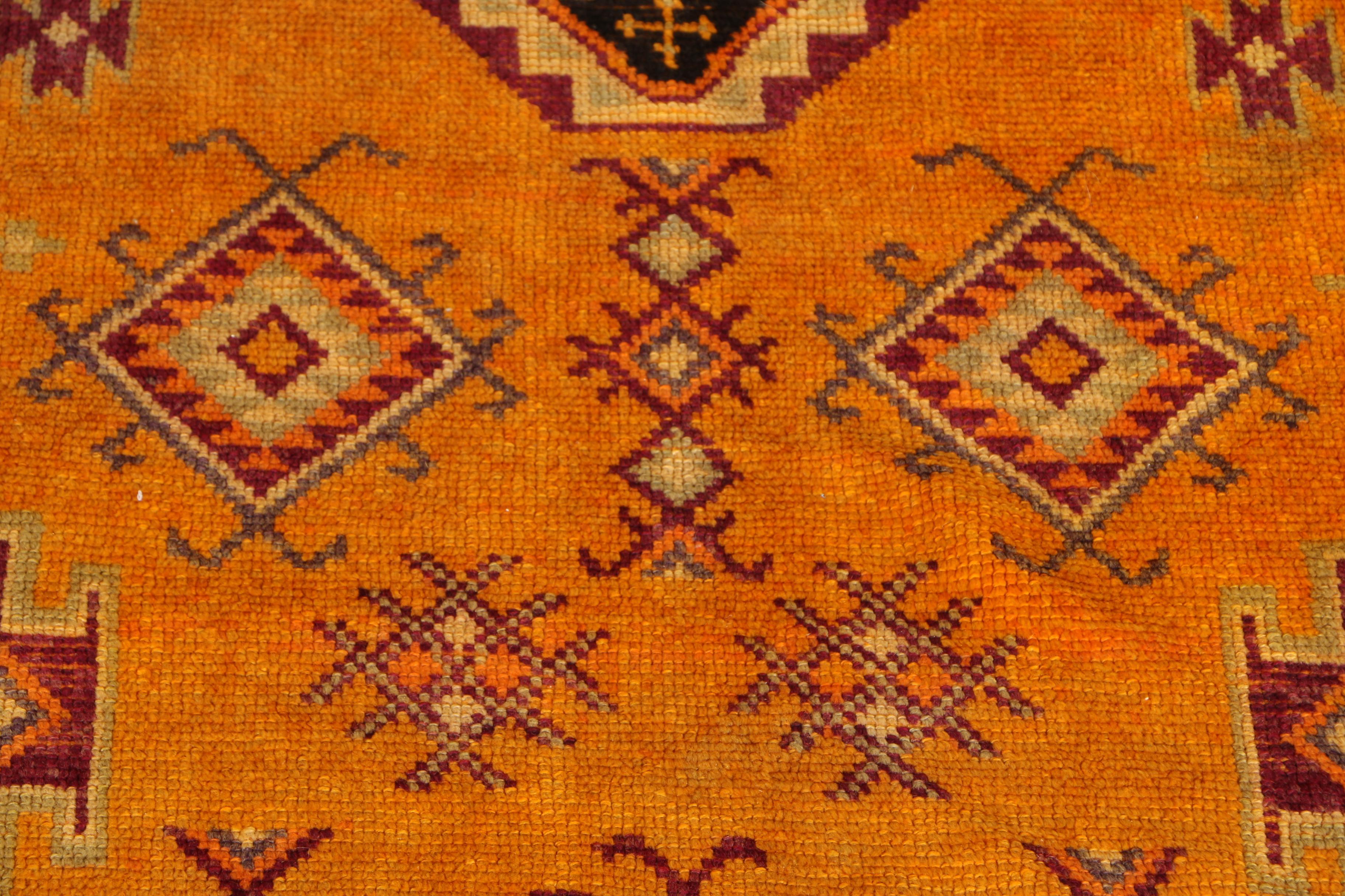 Handwoven Anatolian Tribal Area Rug