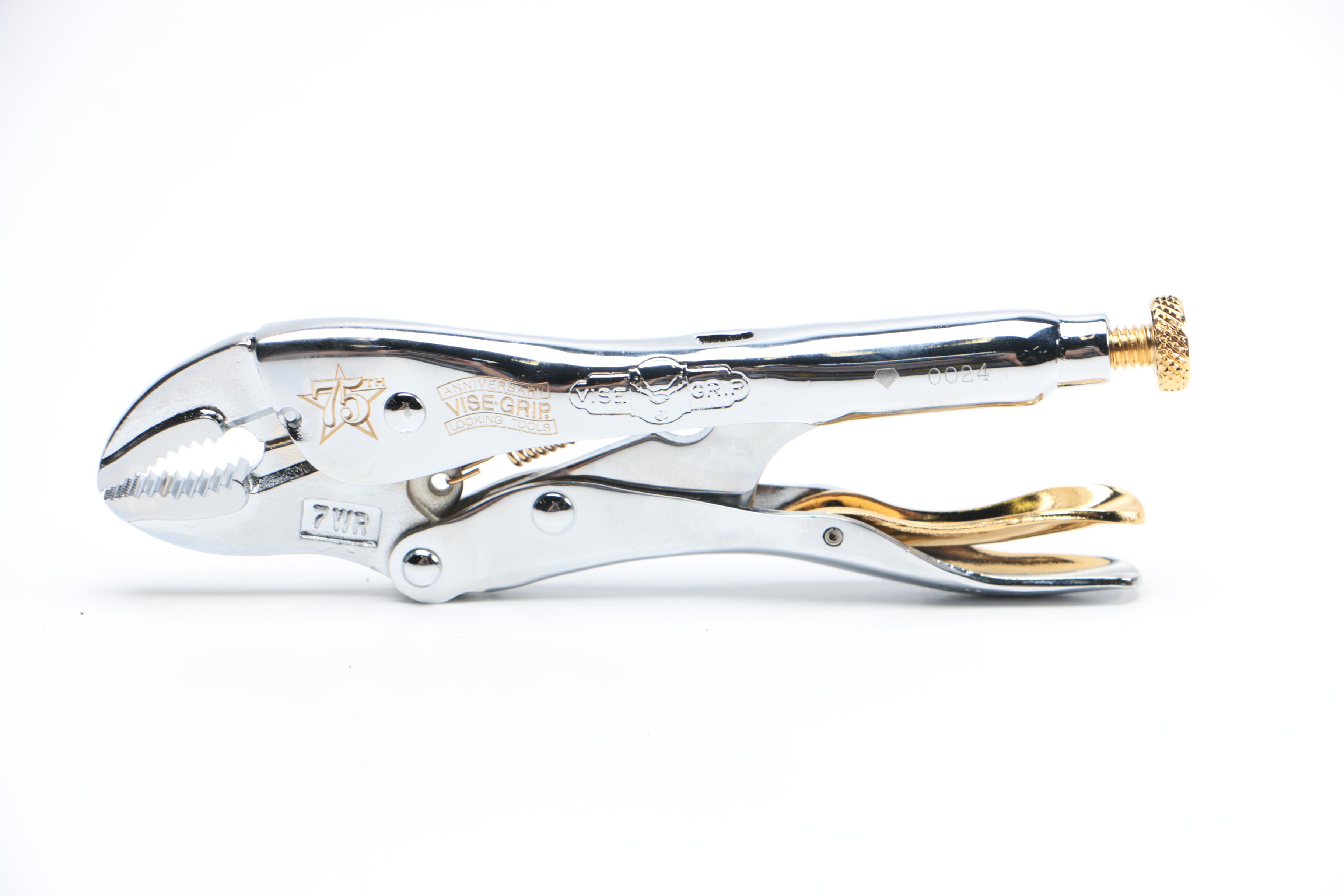 Estwing Silver Hatchet and 75th Anniversary Edition Vise Grip