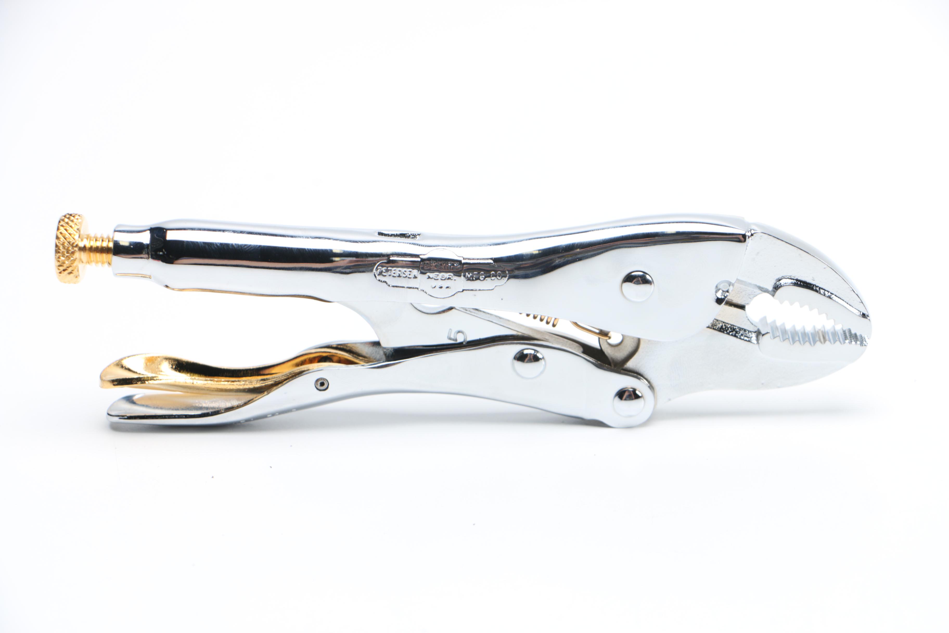 Estwing Silver Hatchet and 75th Anniversary Edition Vise Grip