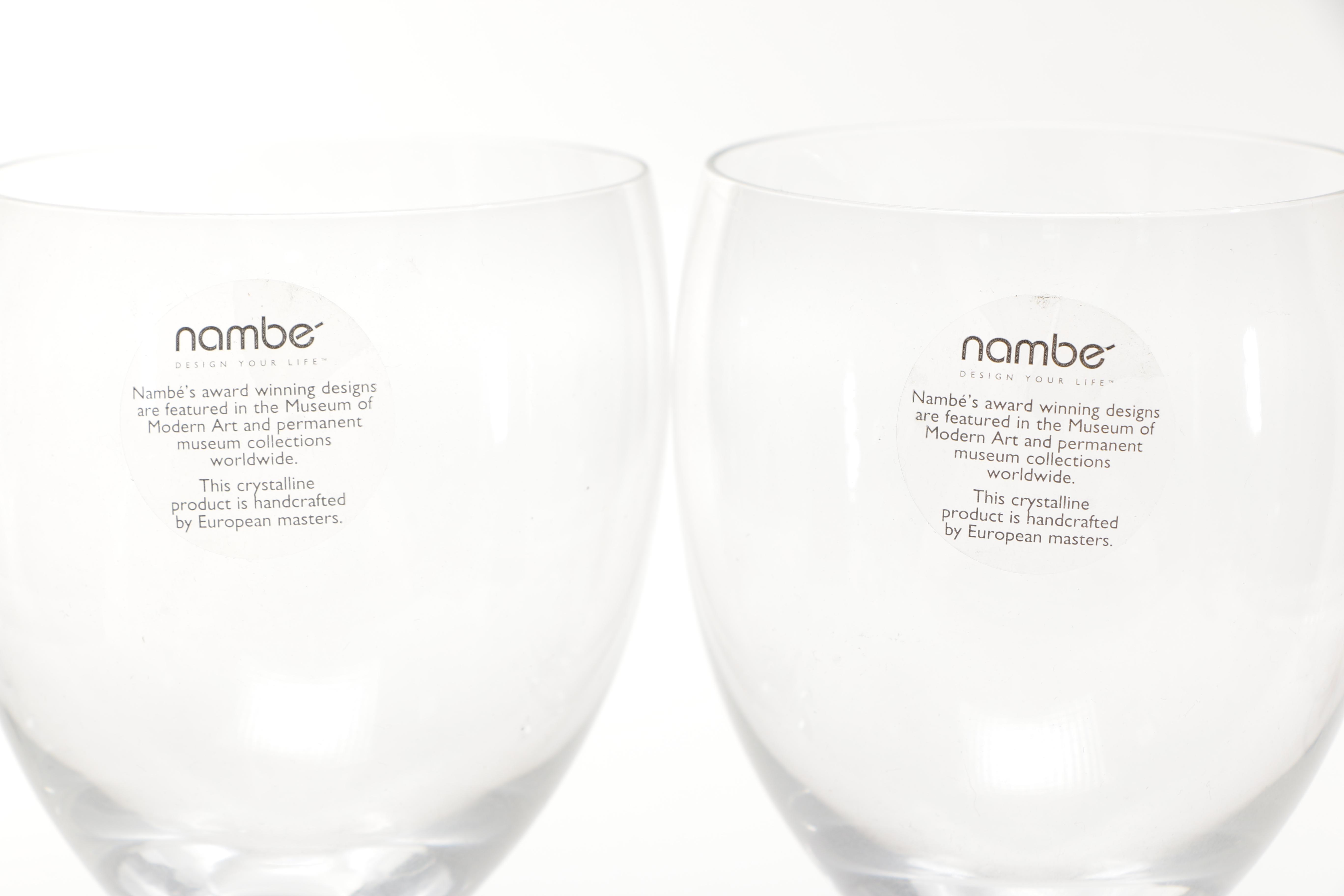 Footed Drinking Glasses
