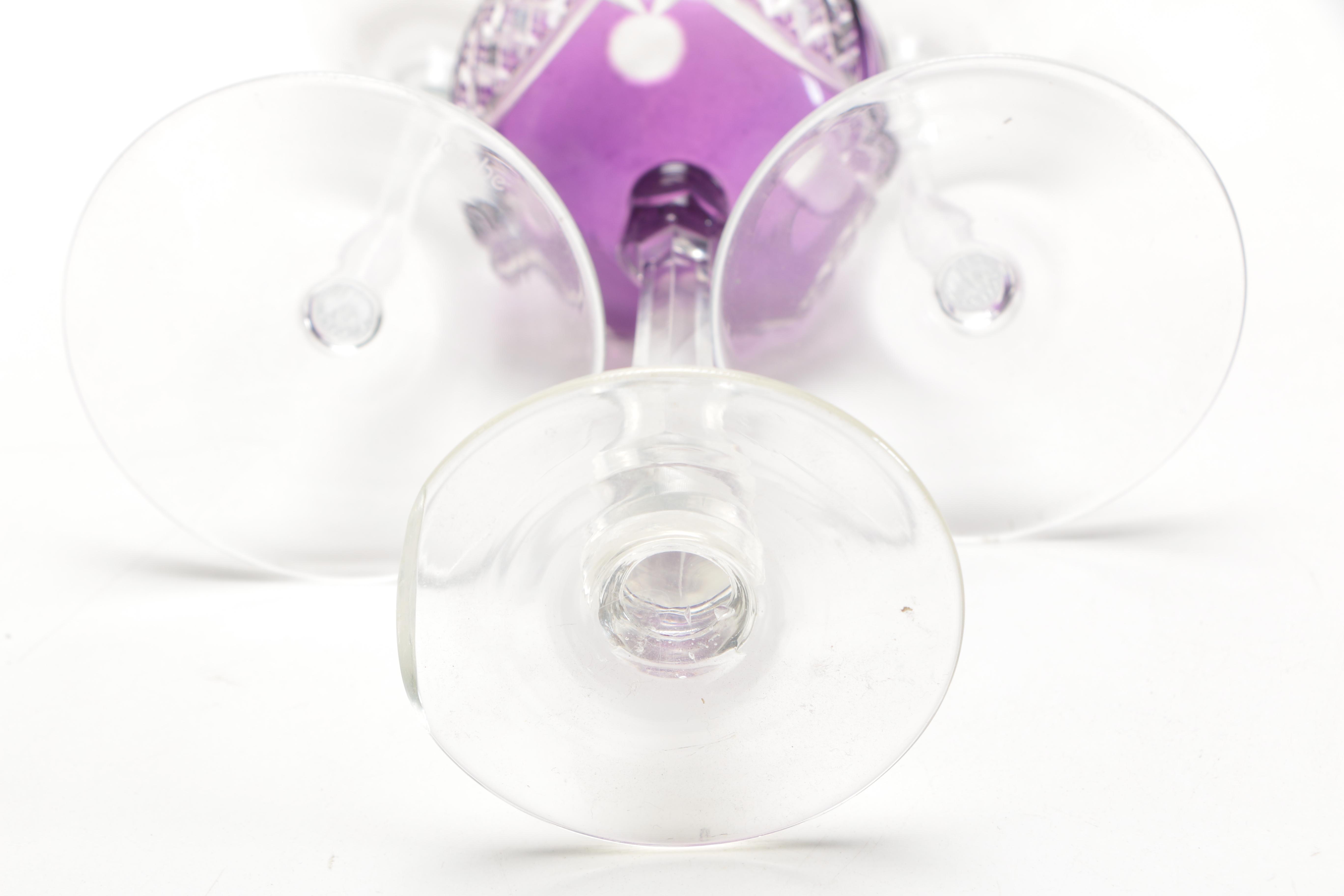 Footed Drinking Glasses