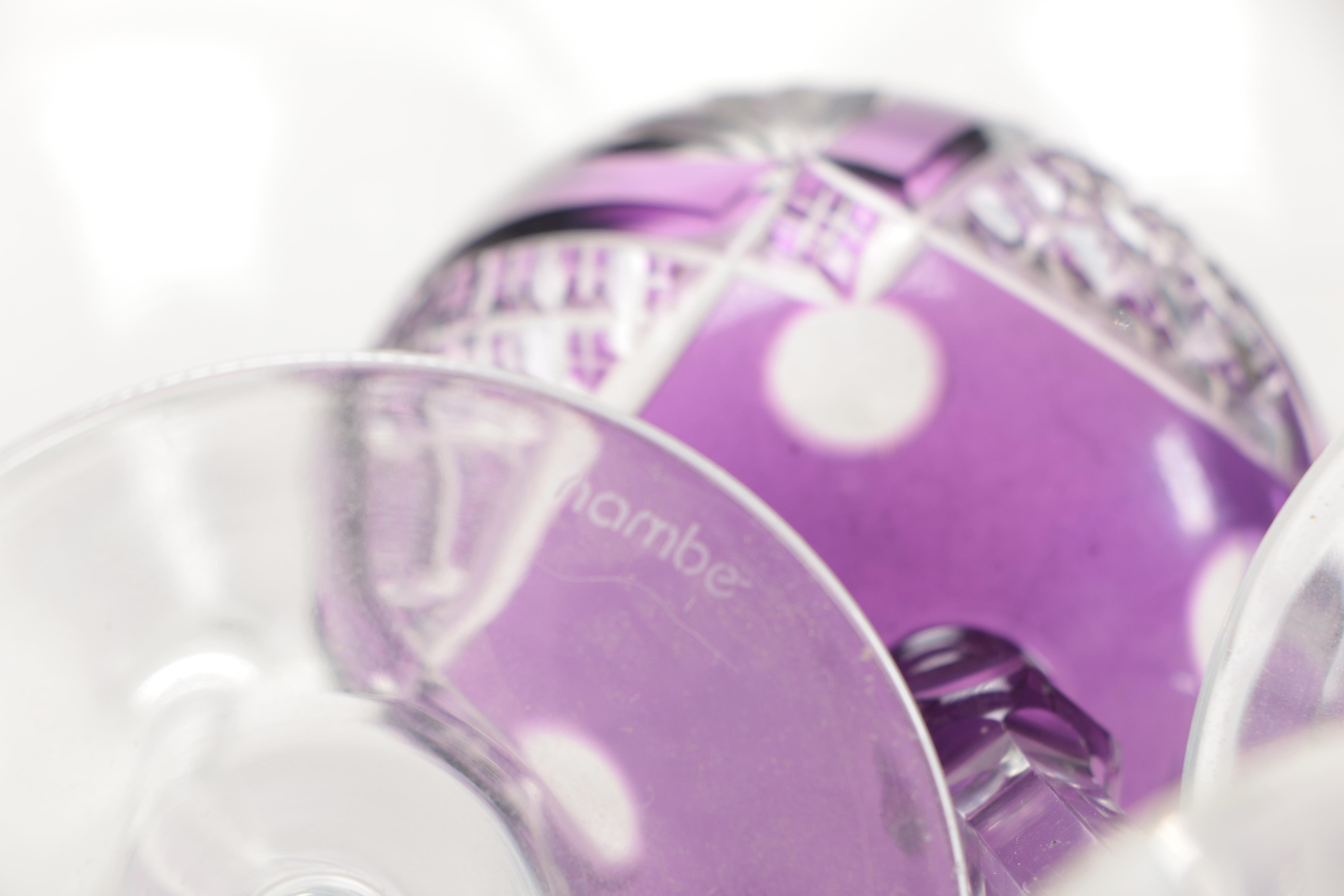 Footed Drinking Glasses