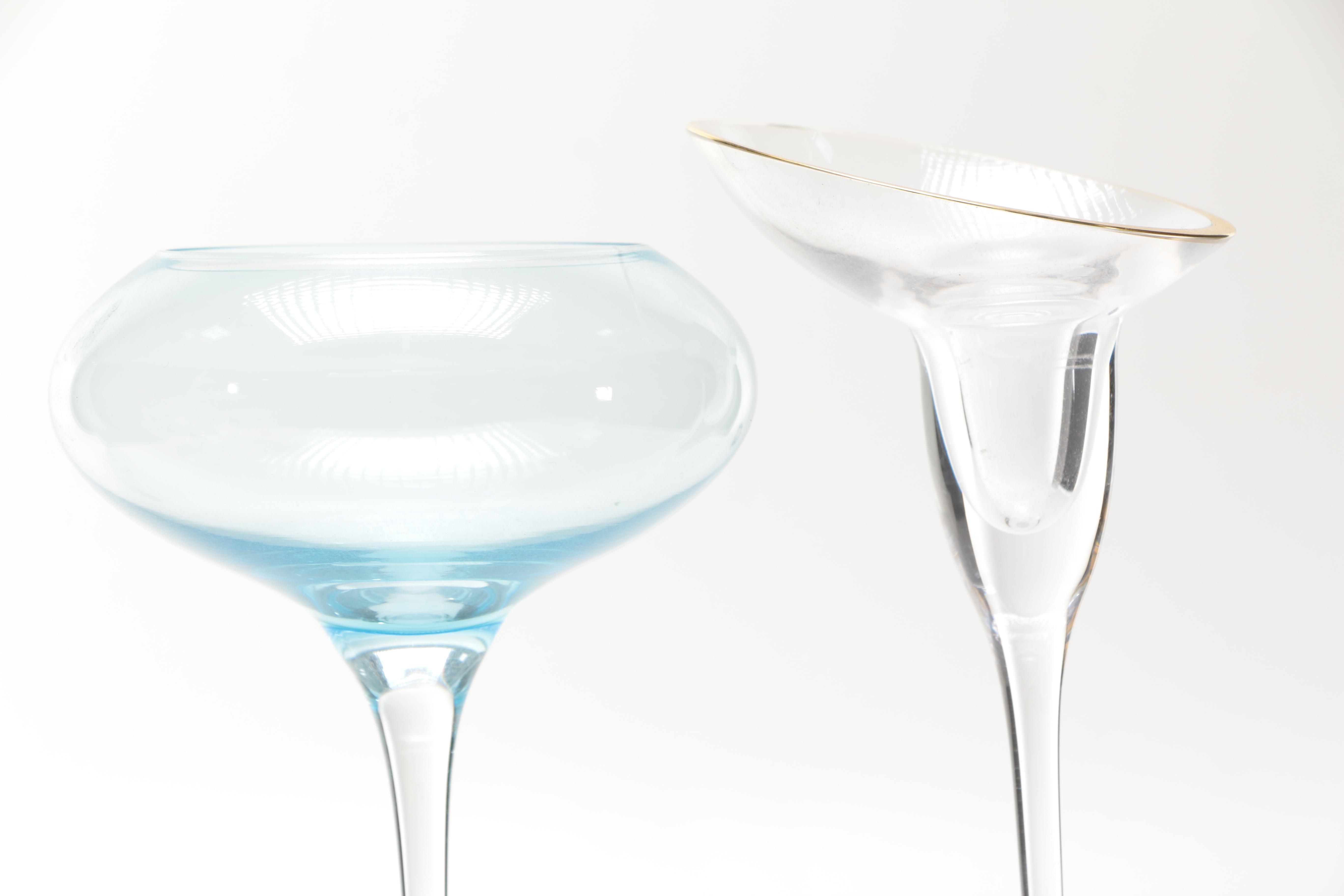 Footed Drinking Glasses