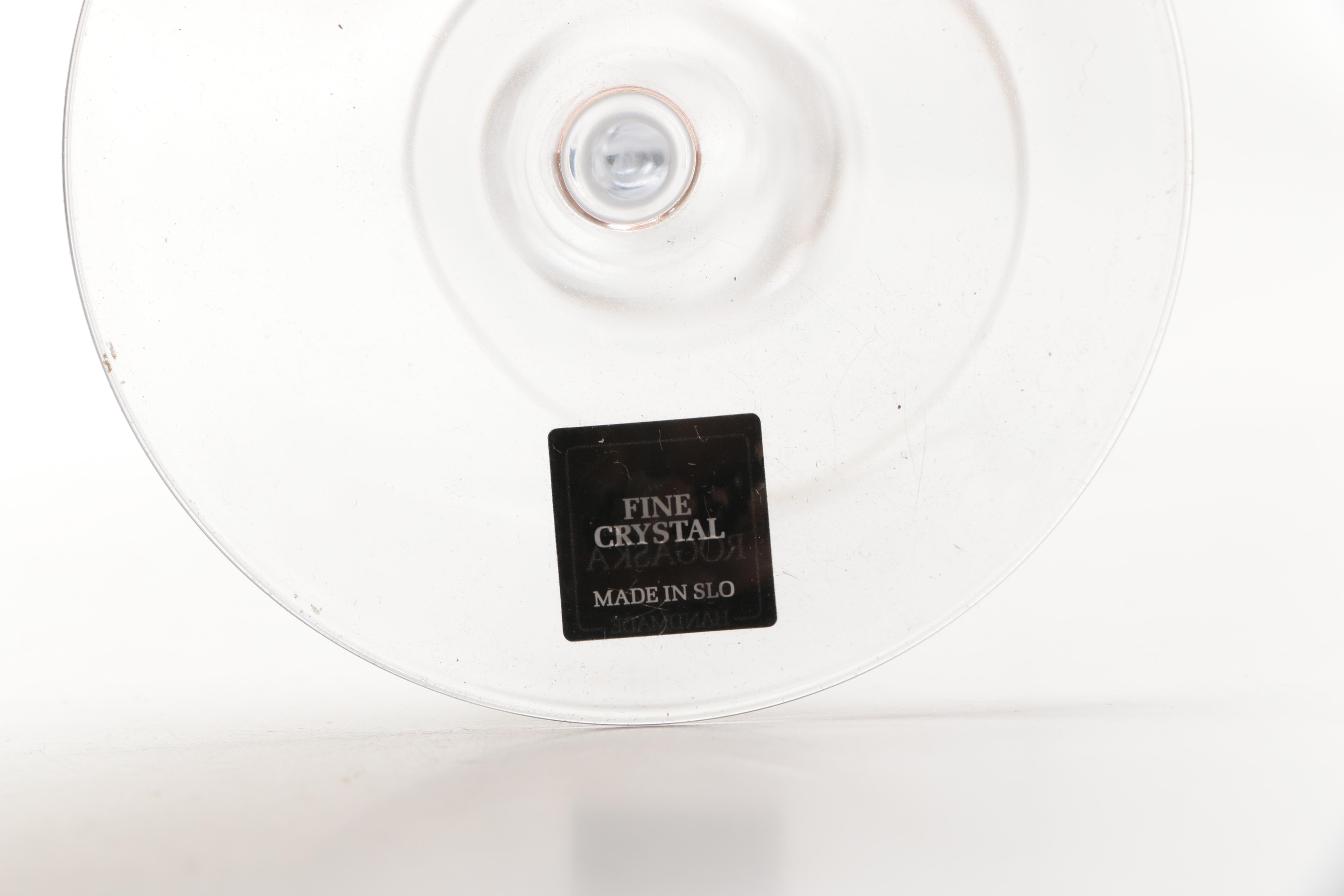 Footed Drinking Glasses