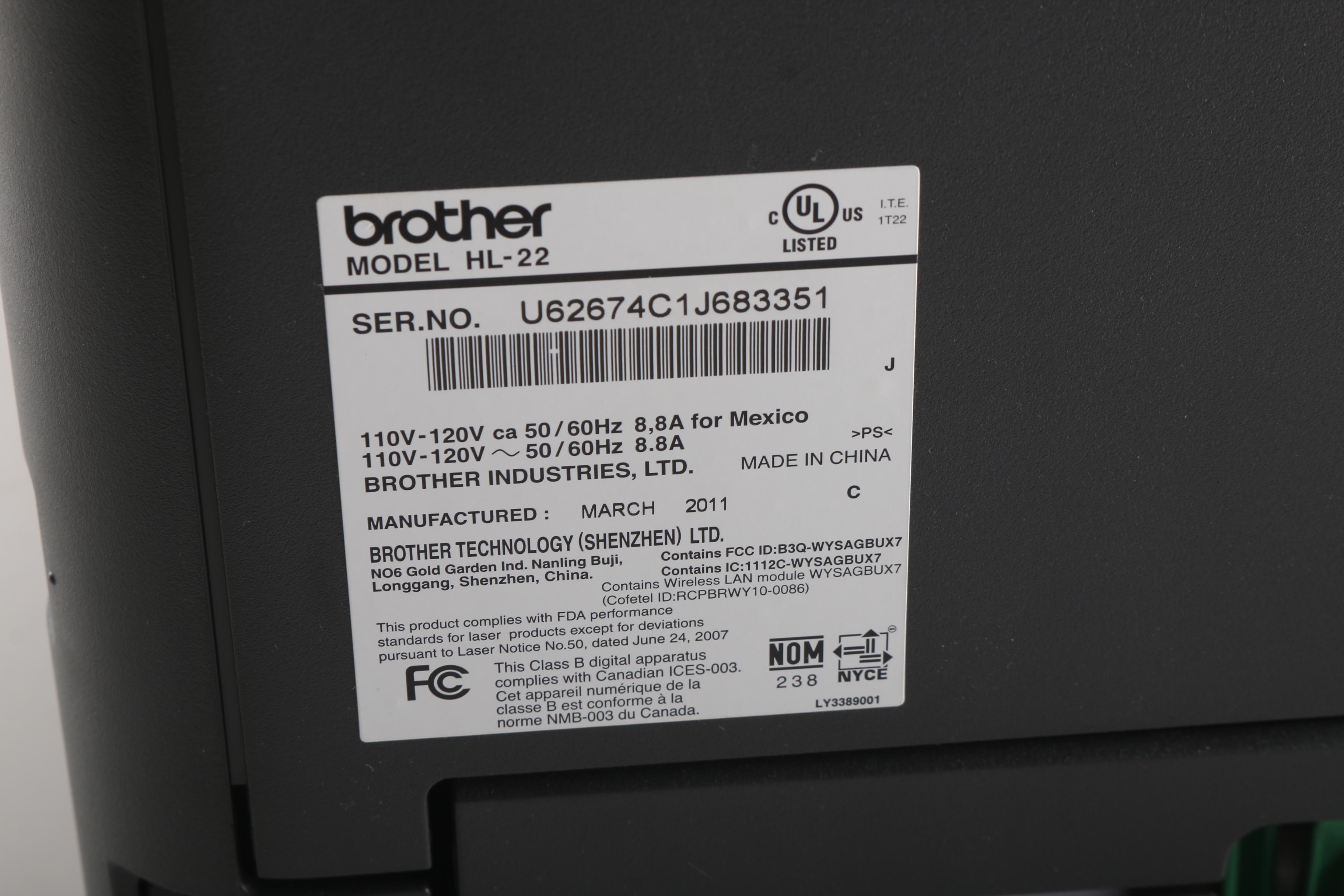 Brother Wireless Printer