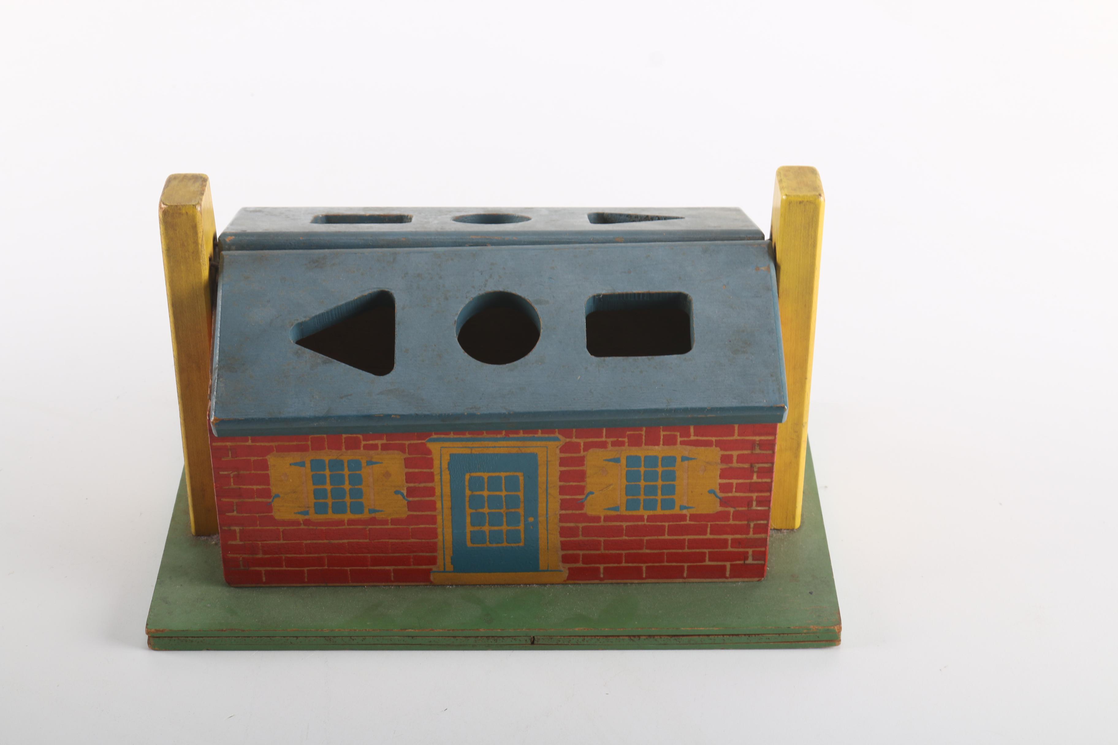 Vintage Holgate Educational Block Toy Set