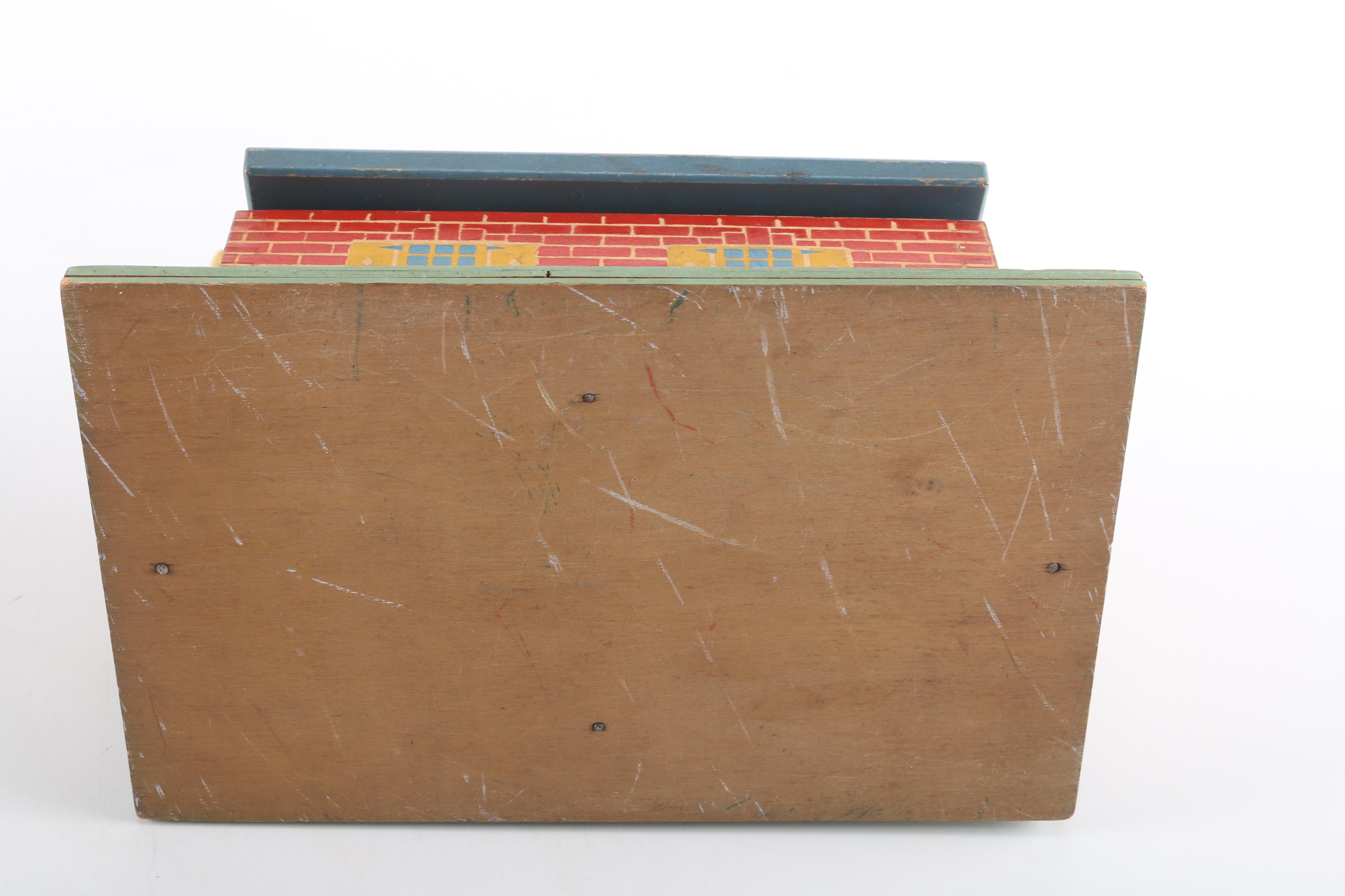 Vintage Holgate Educational Block Toy Set