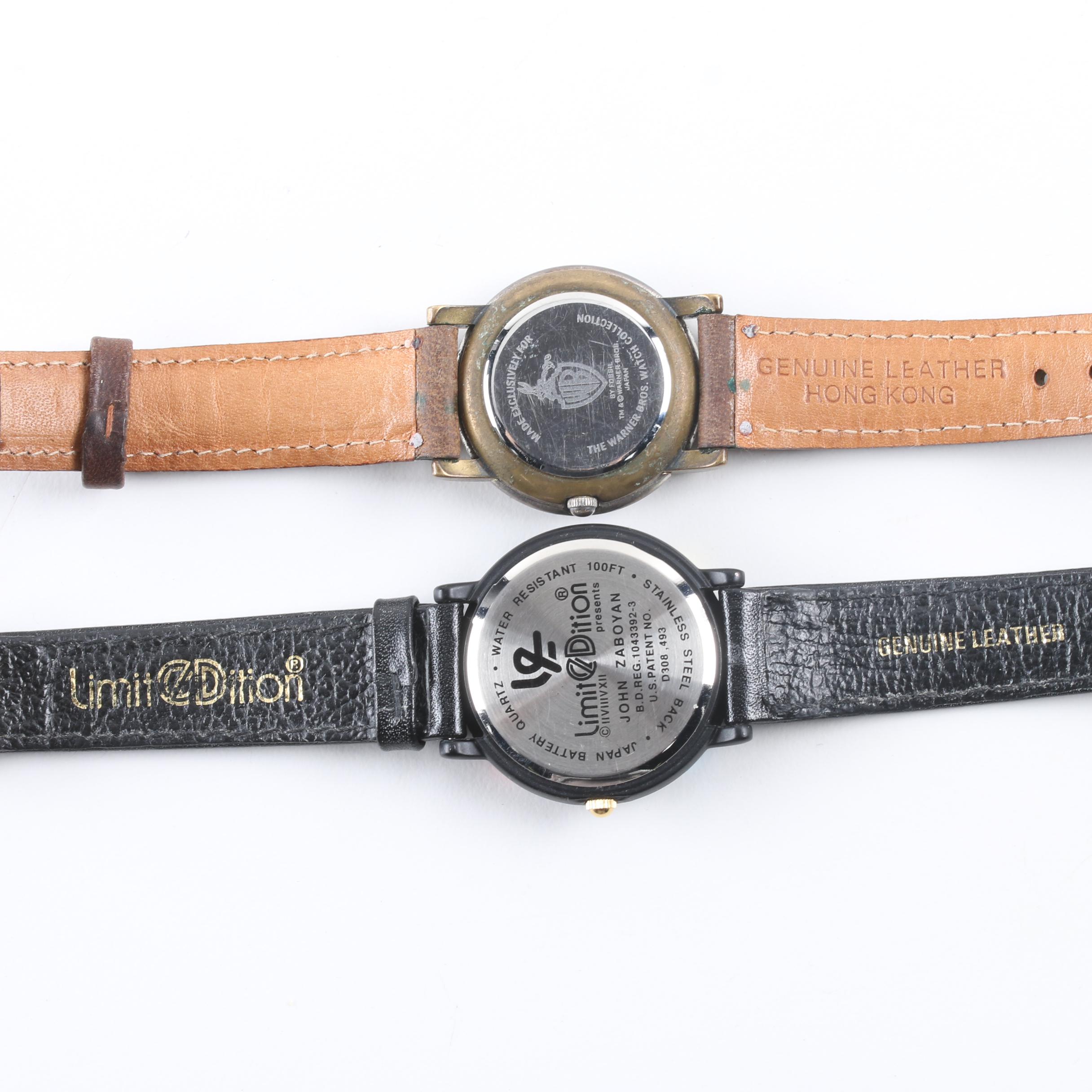 Watches Including Warner Brothers Tasmanian Devil