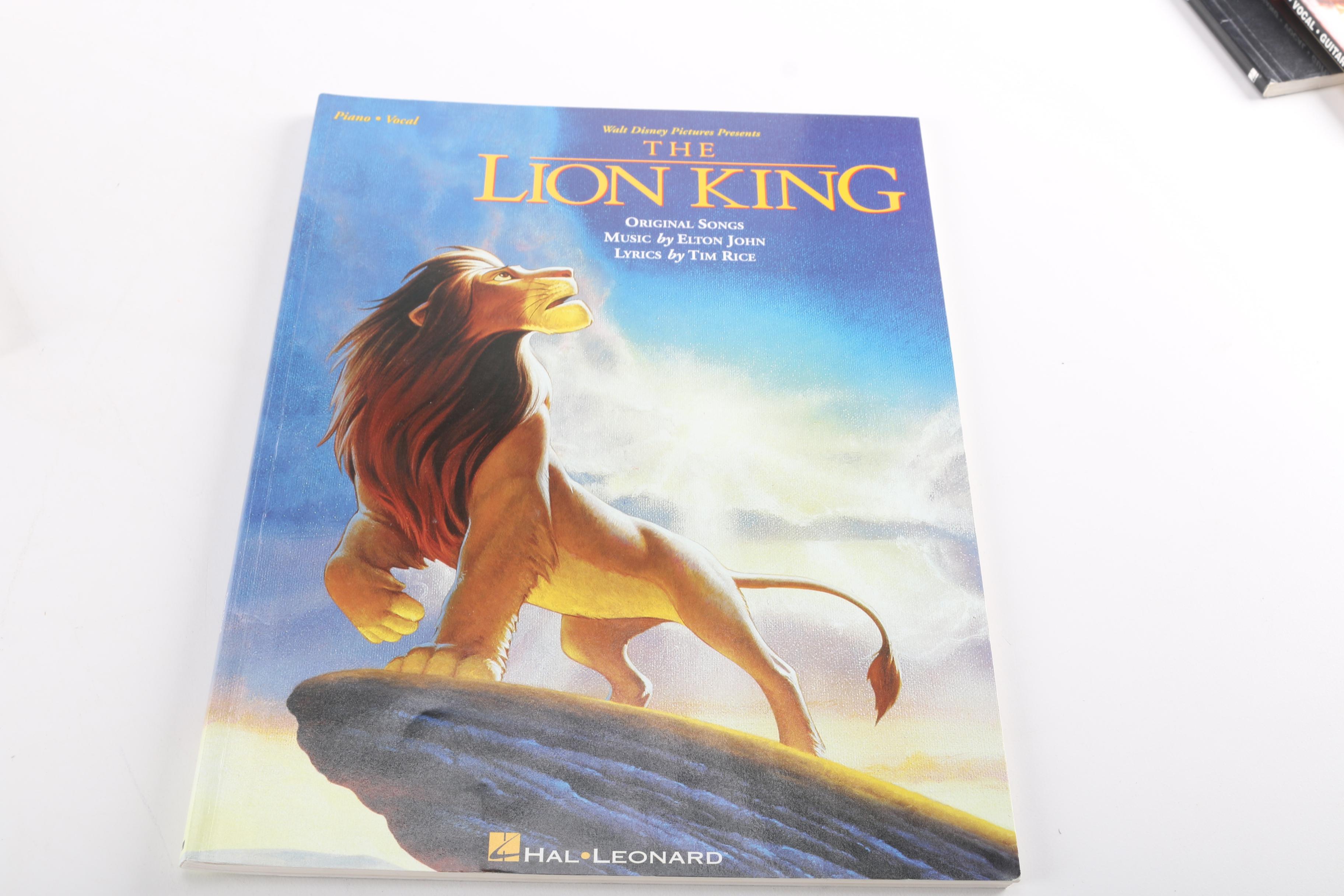 "Rent," "Lion King" and Other Songbooks