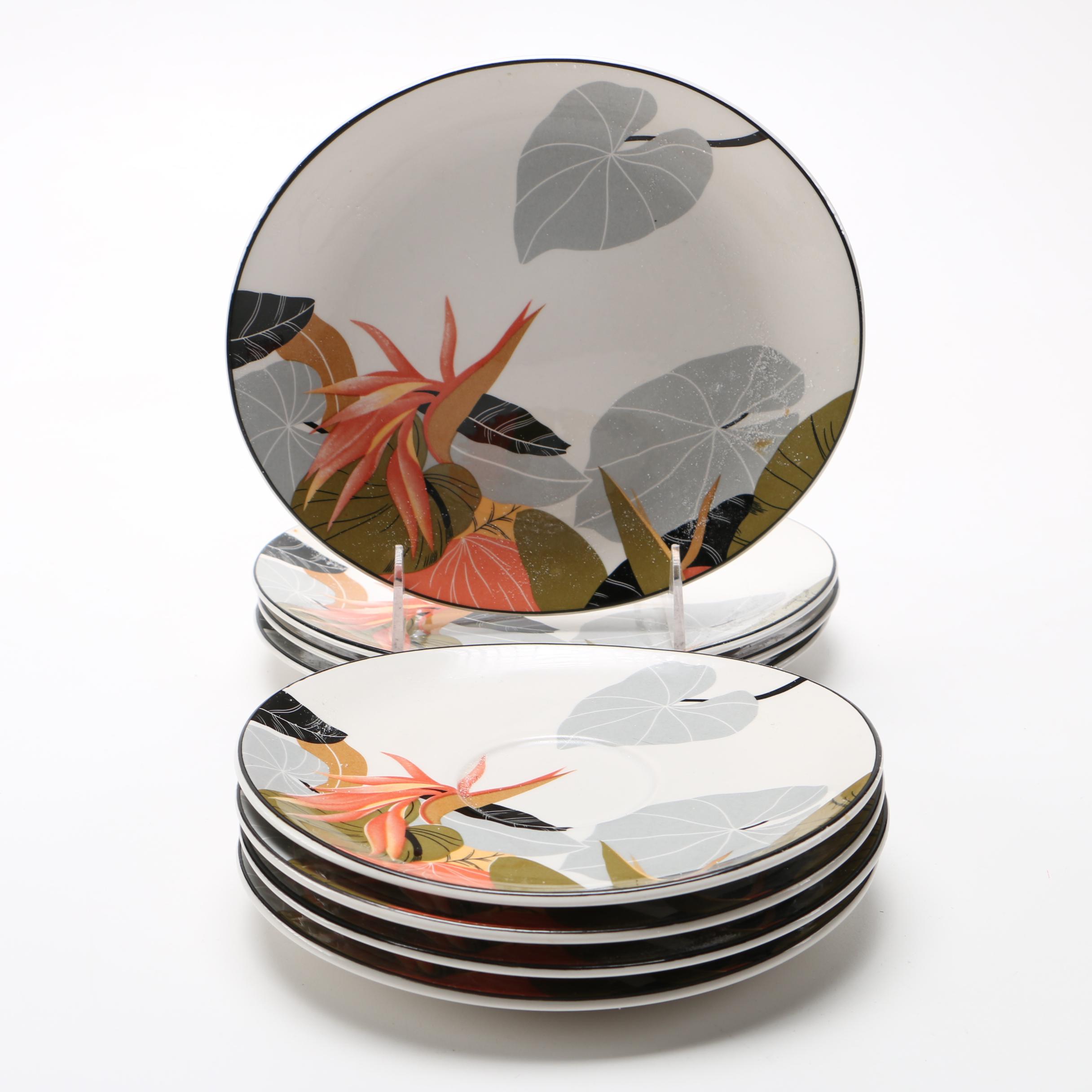 Sango "Maui" Ceramic Plates