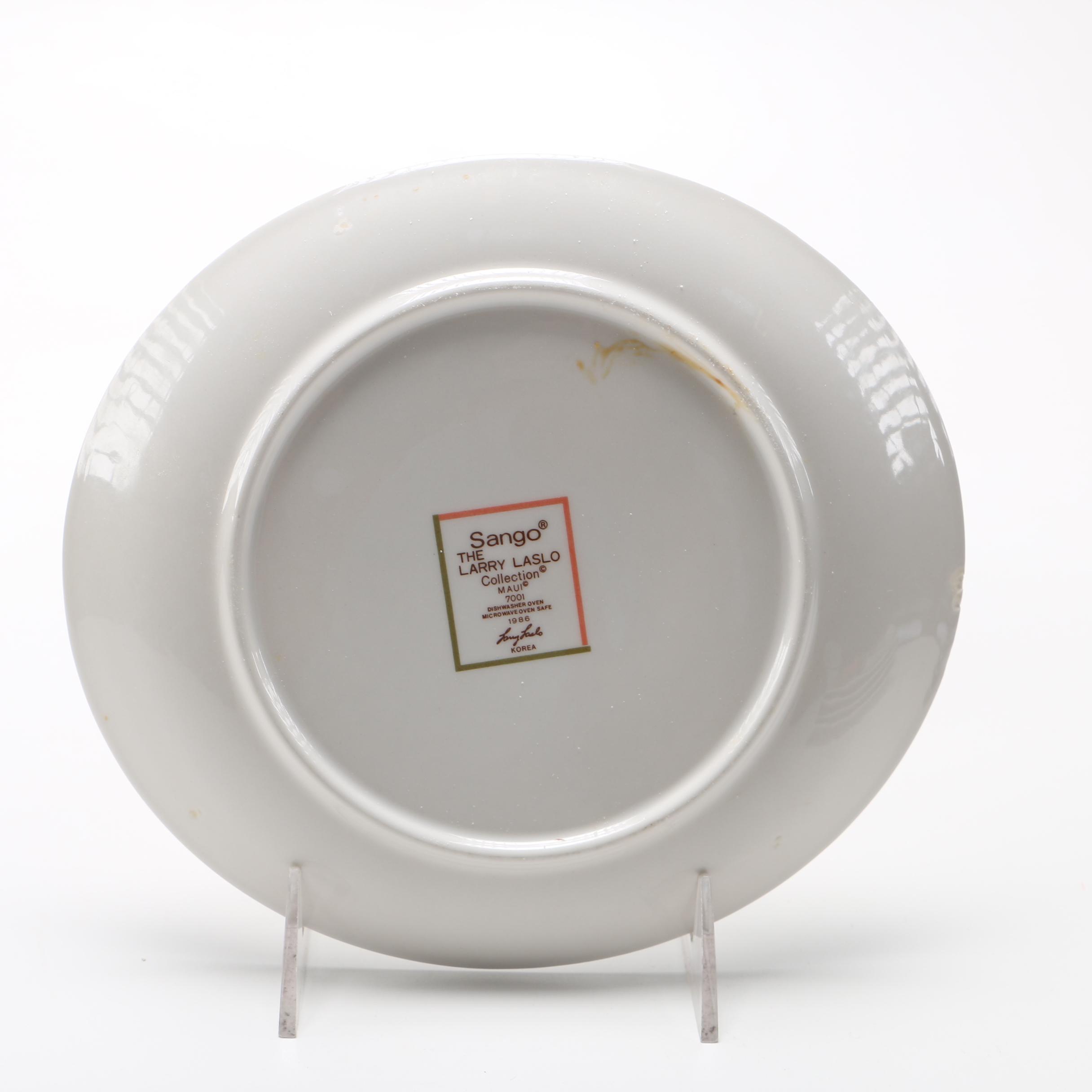 Sango "Maui" Ceramic Plates